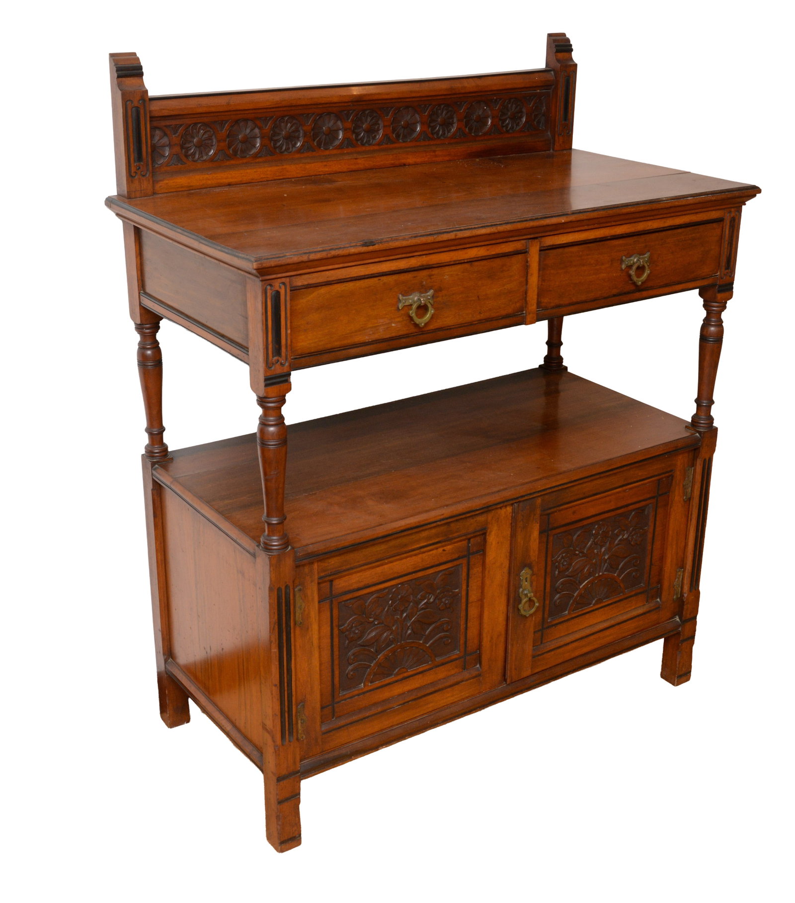 19th C Mahogany Server (1 of 4)