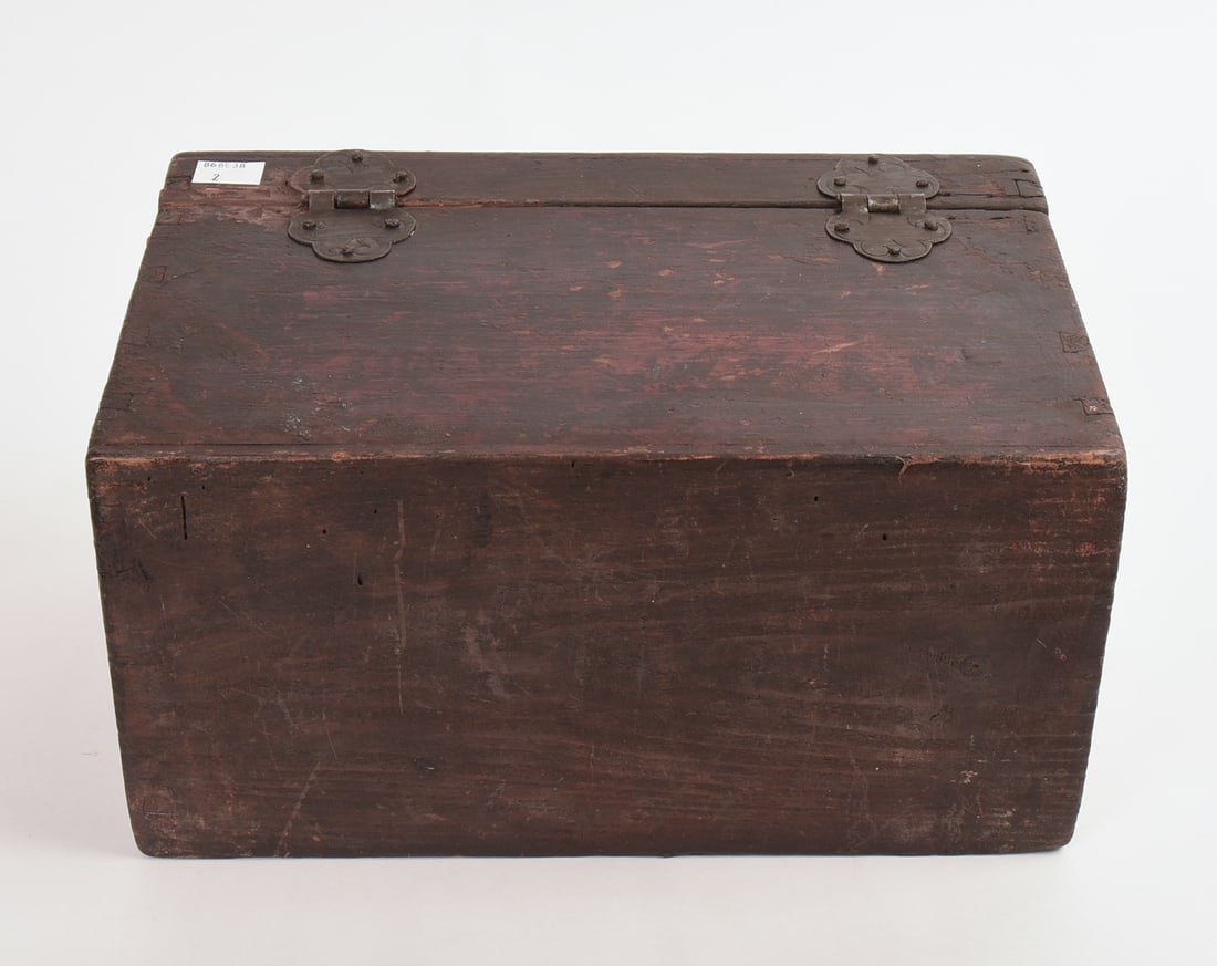 Two Tibetan Hand Painted Boxes. - 12