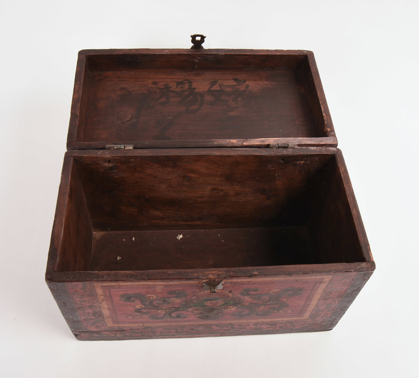 Two Tibetan Hand Painted Boxes. - 9