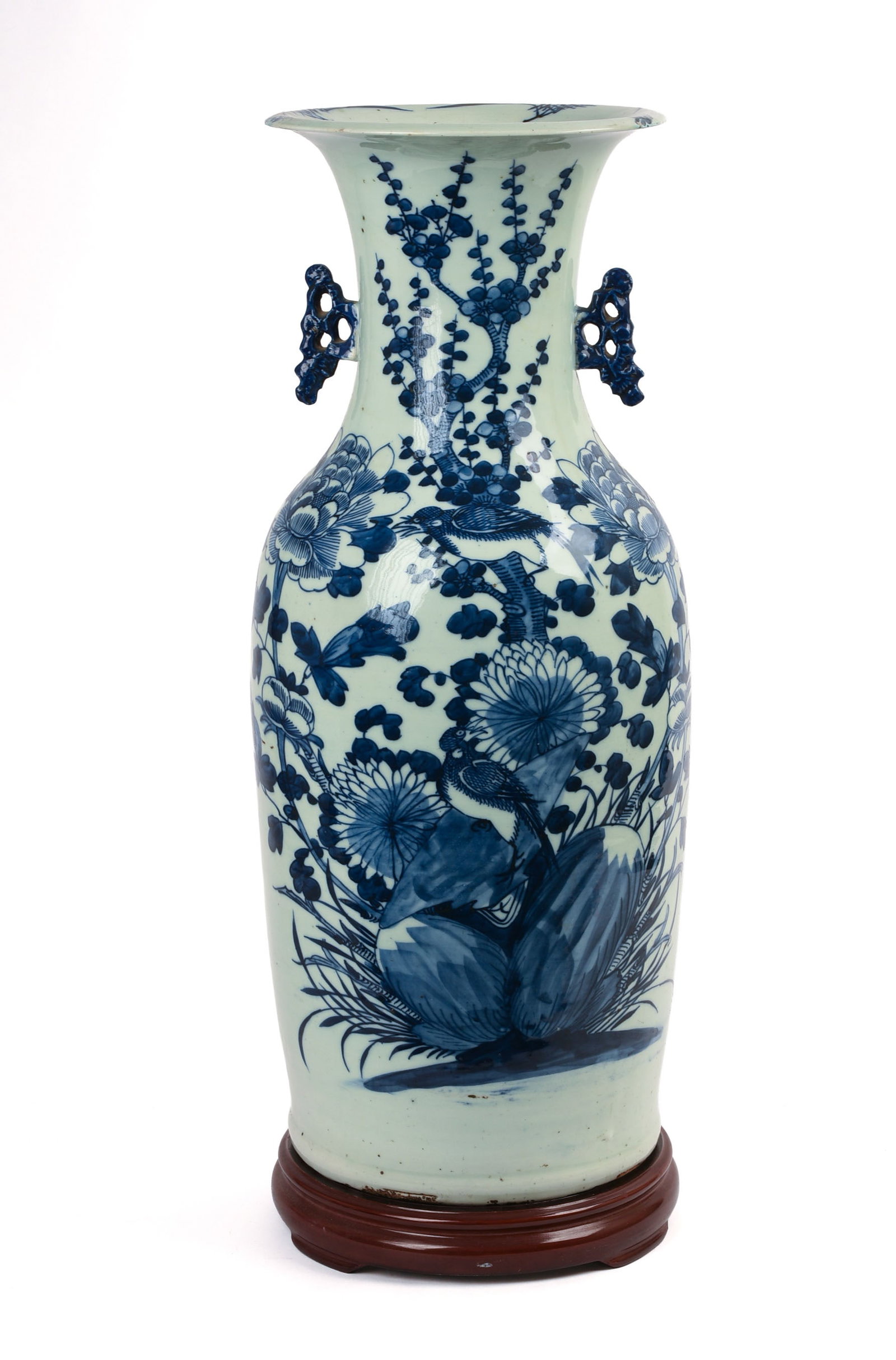 Chinese Porcelain Floor Vase. (1 of 7)