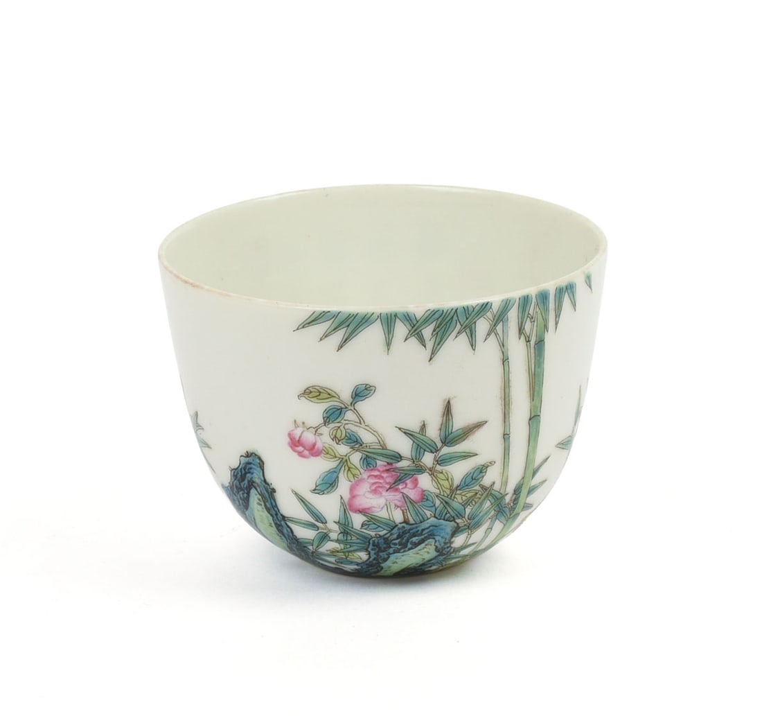 Chinese Porcelain Teacup. (1 of 6)