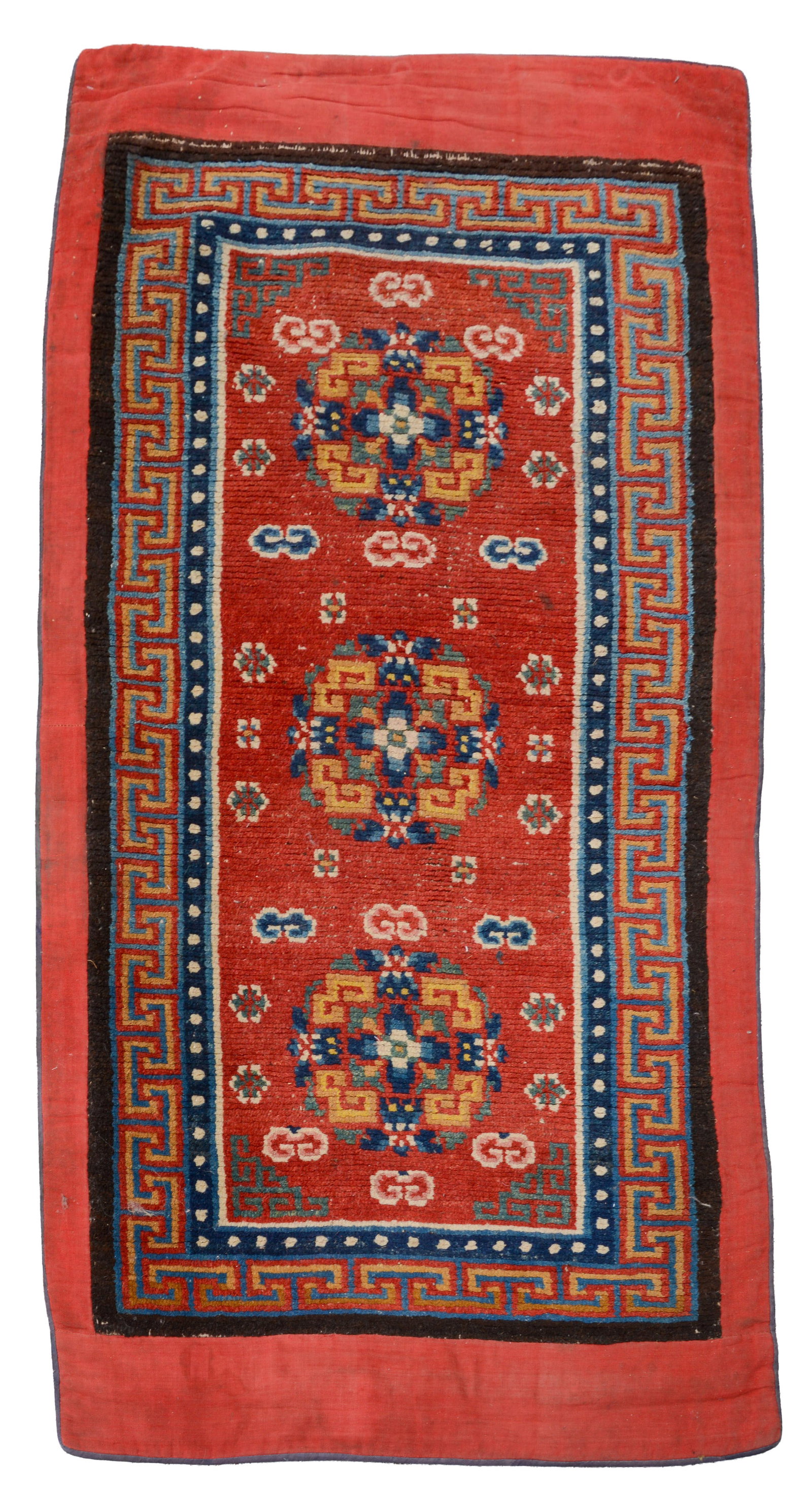 Chinese Hand Woven Carpet. (1 of 2)