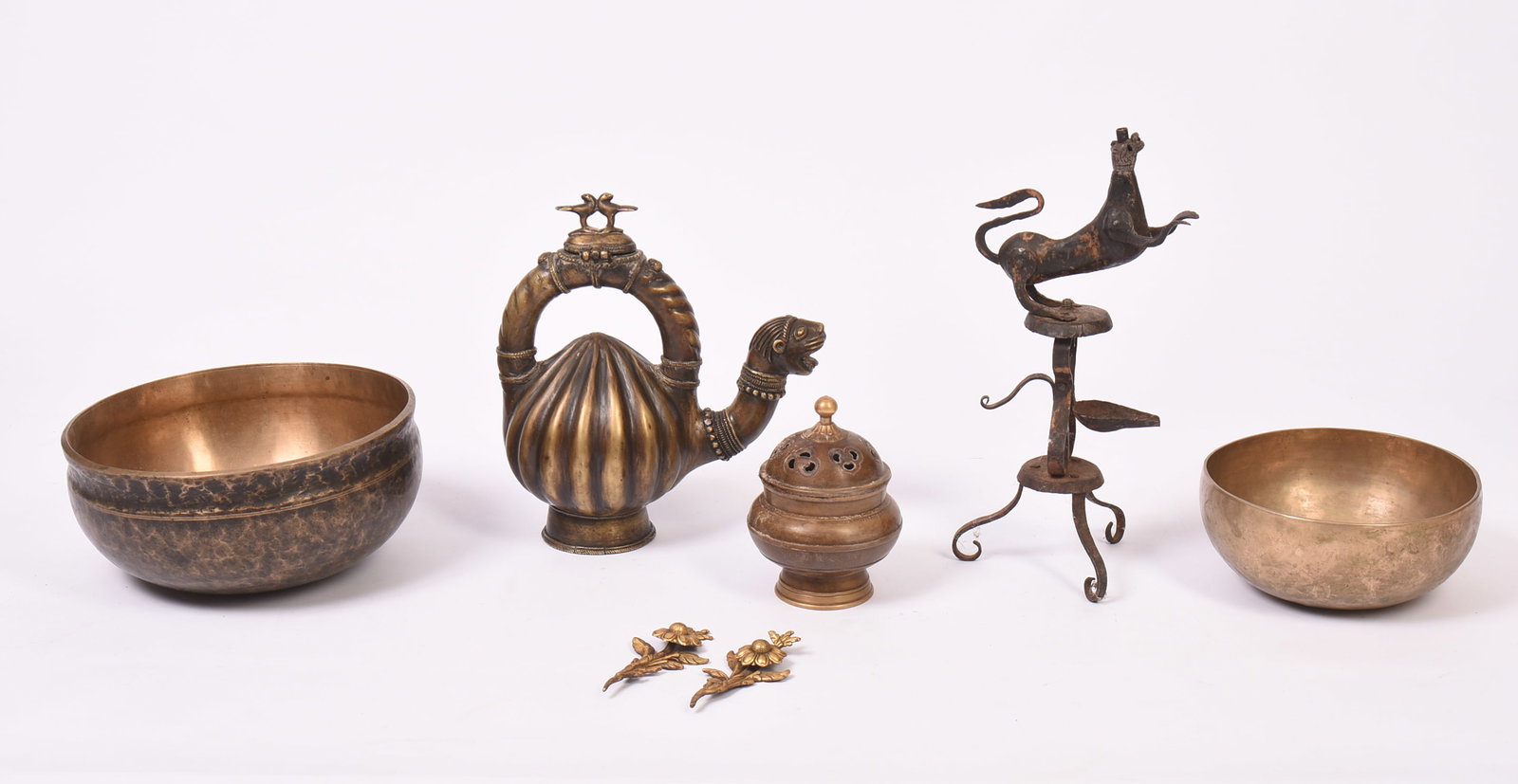 Group of Asian Metalware. (1 of 4)
