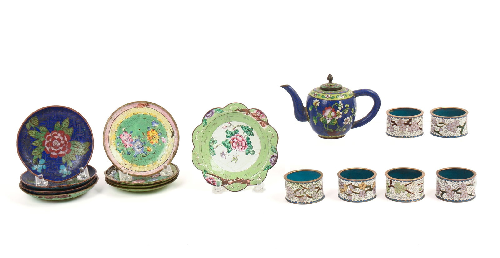 Group of Cloisonne Items. (1 of 7)