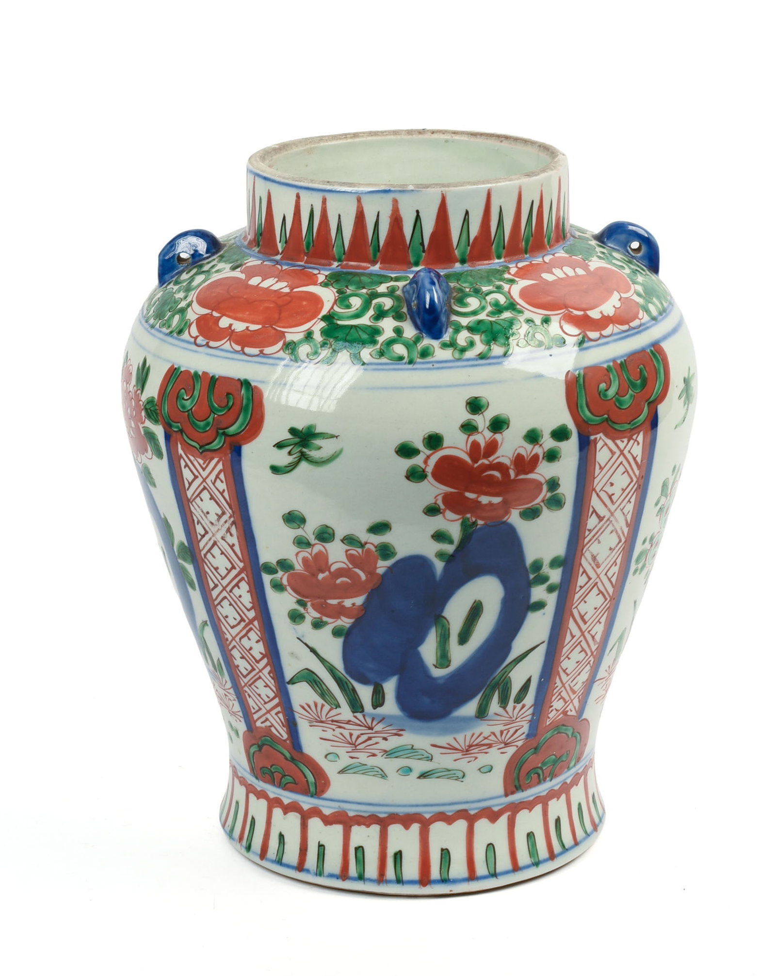 Large Chinese Porcelain Vase. (1 of 6)