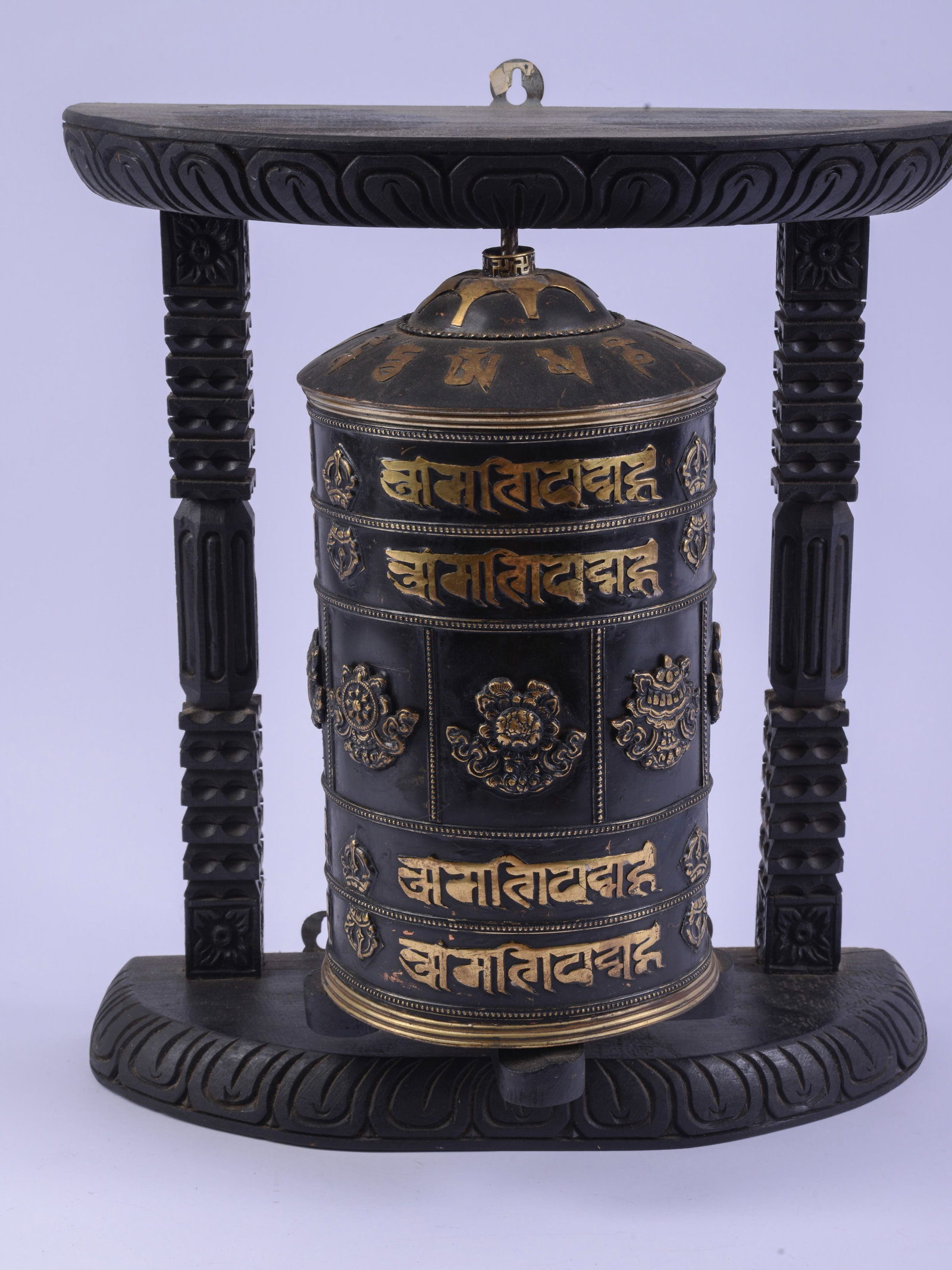 Tibetan Prayer Wheel. - 2