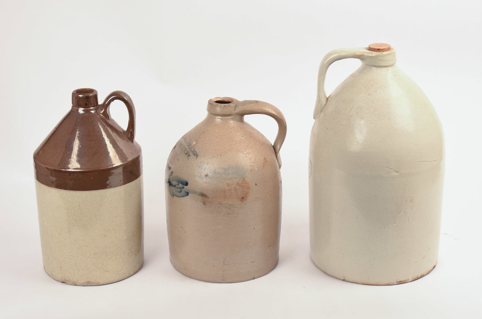 Three Stoneware Jugs. - 4