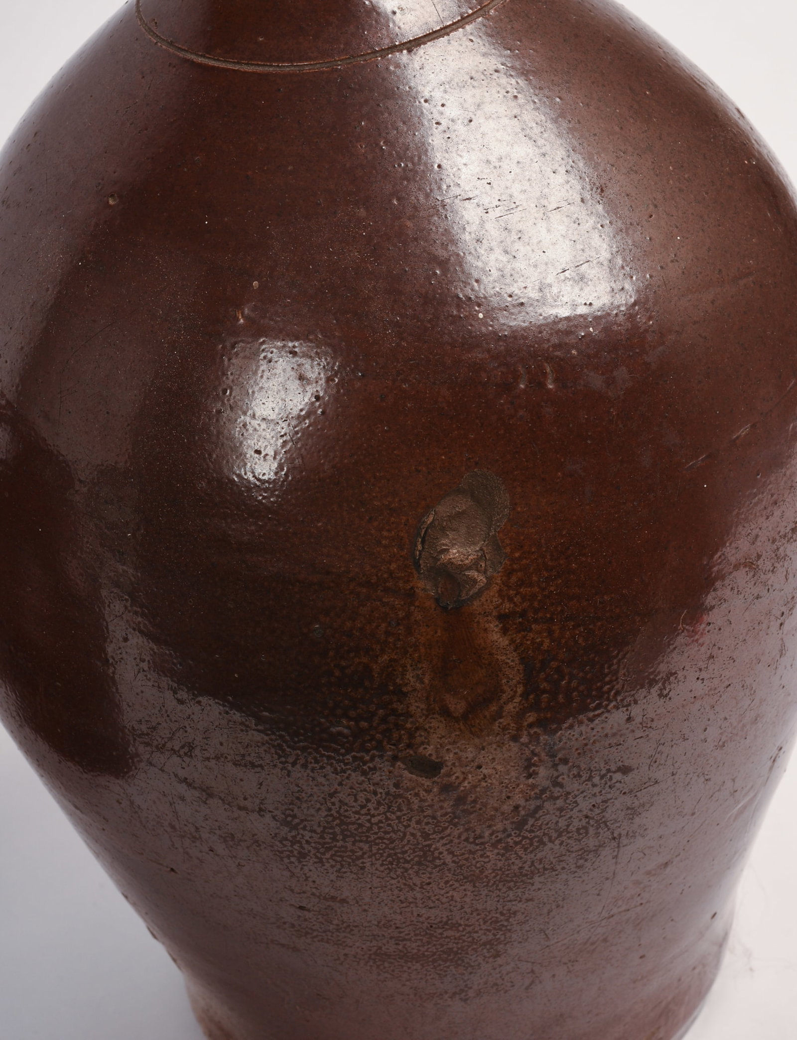 Three Redware Jugs. - 6