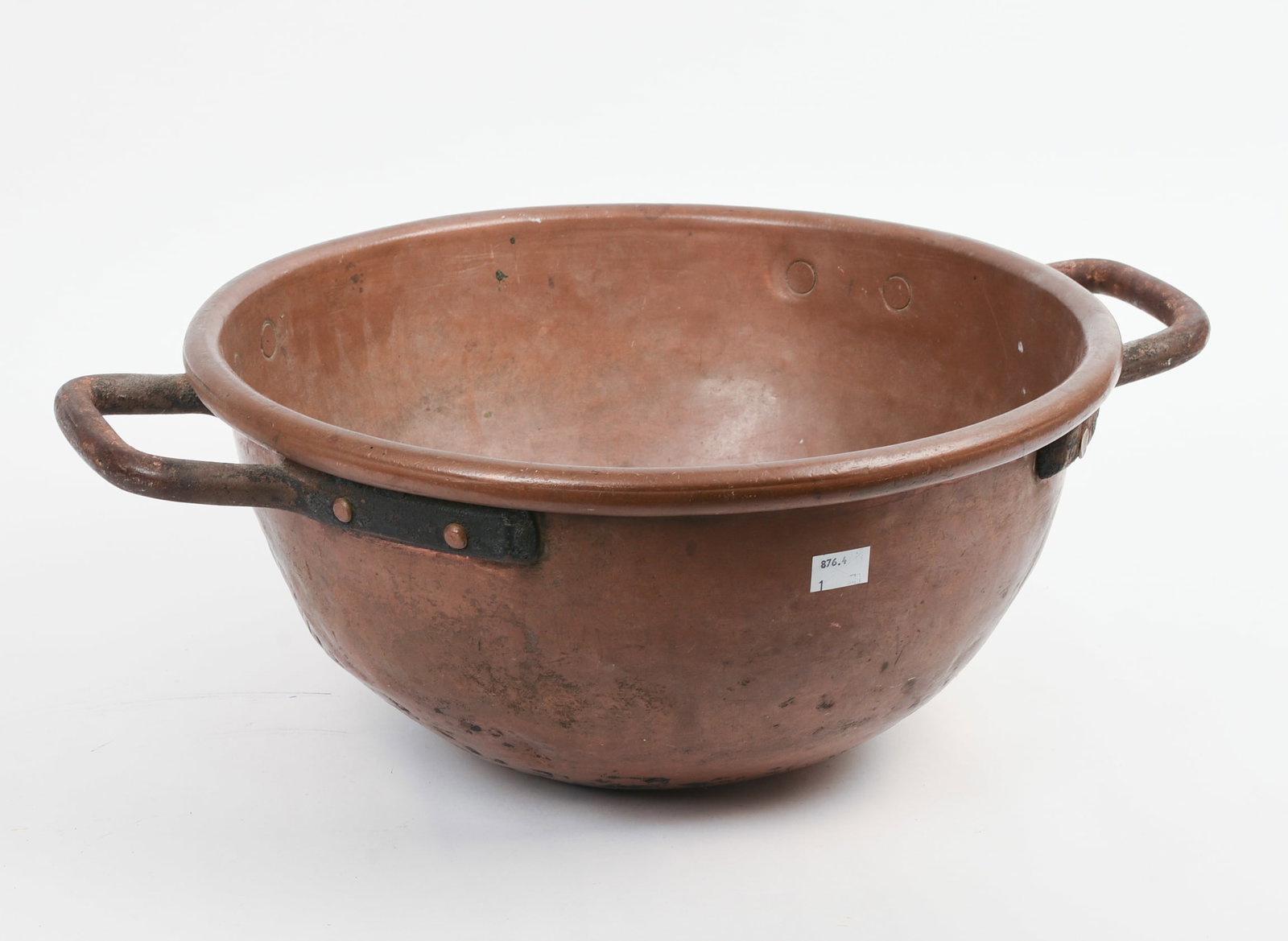 Copper Apple Butter Kettle. - 3