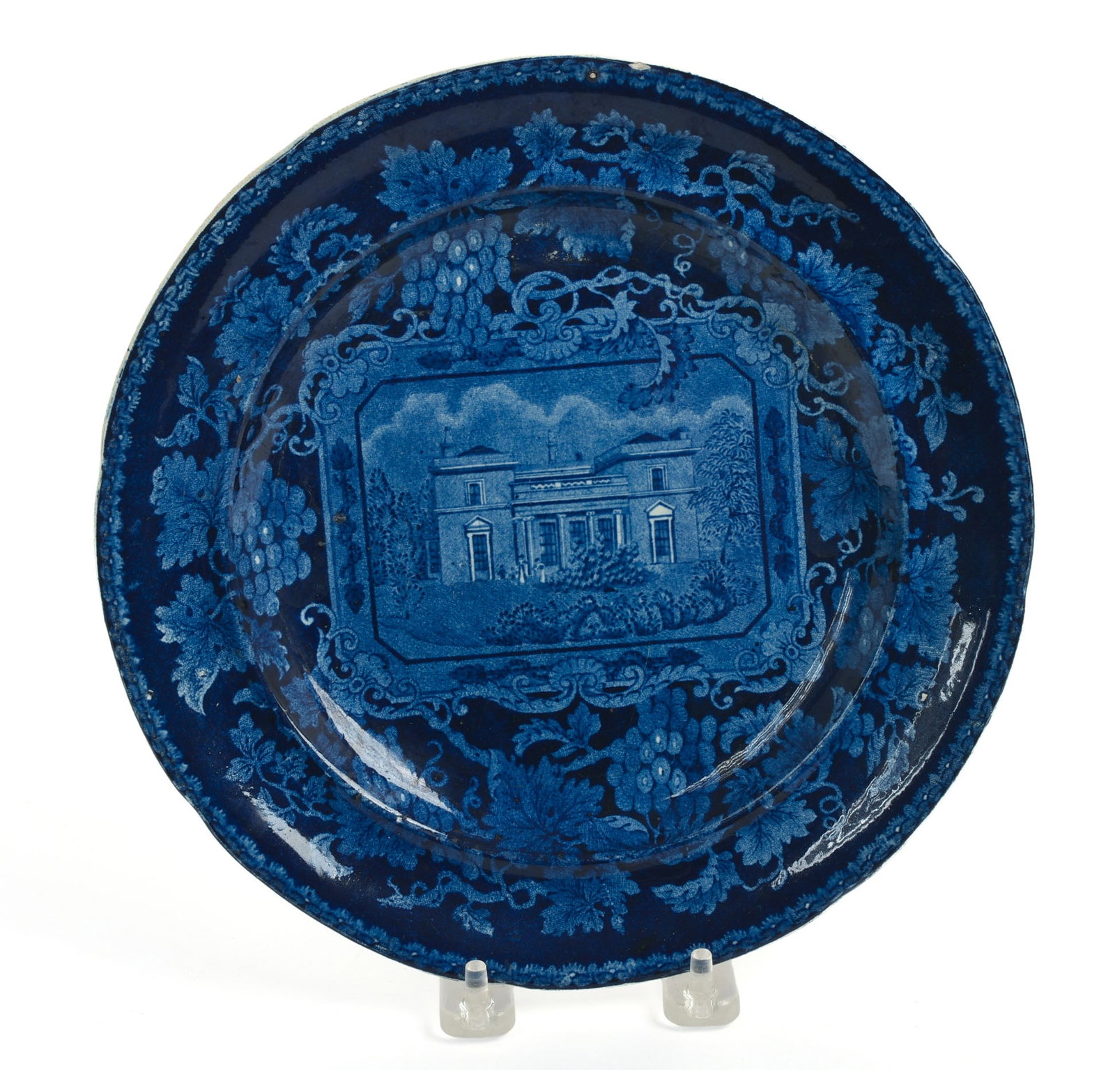 Hanover Lodge Regent's Park Staffordshire Plate. (1 of 3)