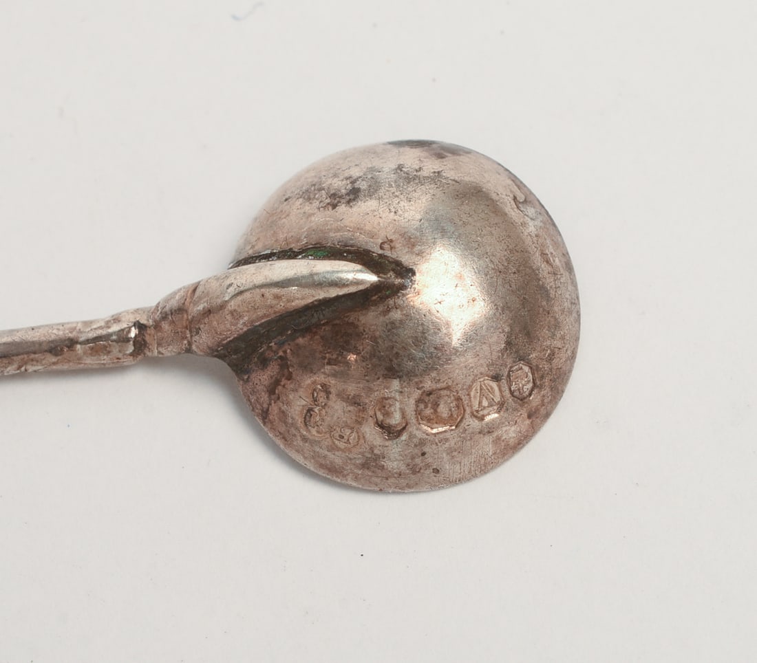 Four Coin Silver Teaspoons. - 3