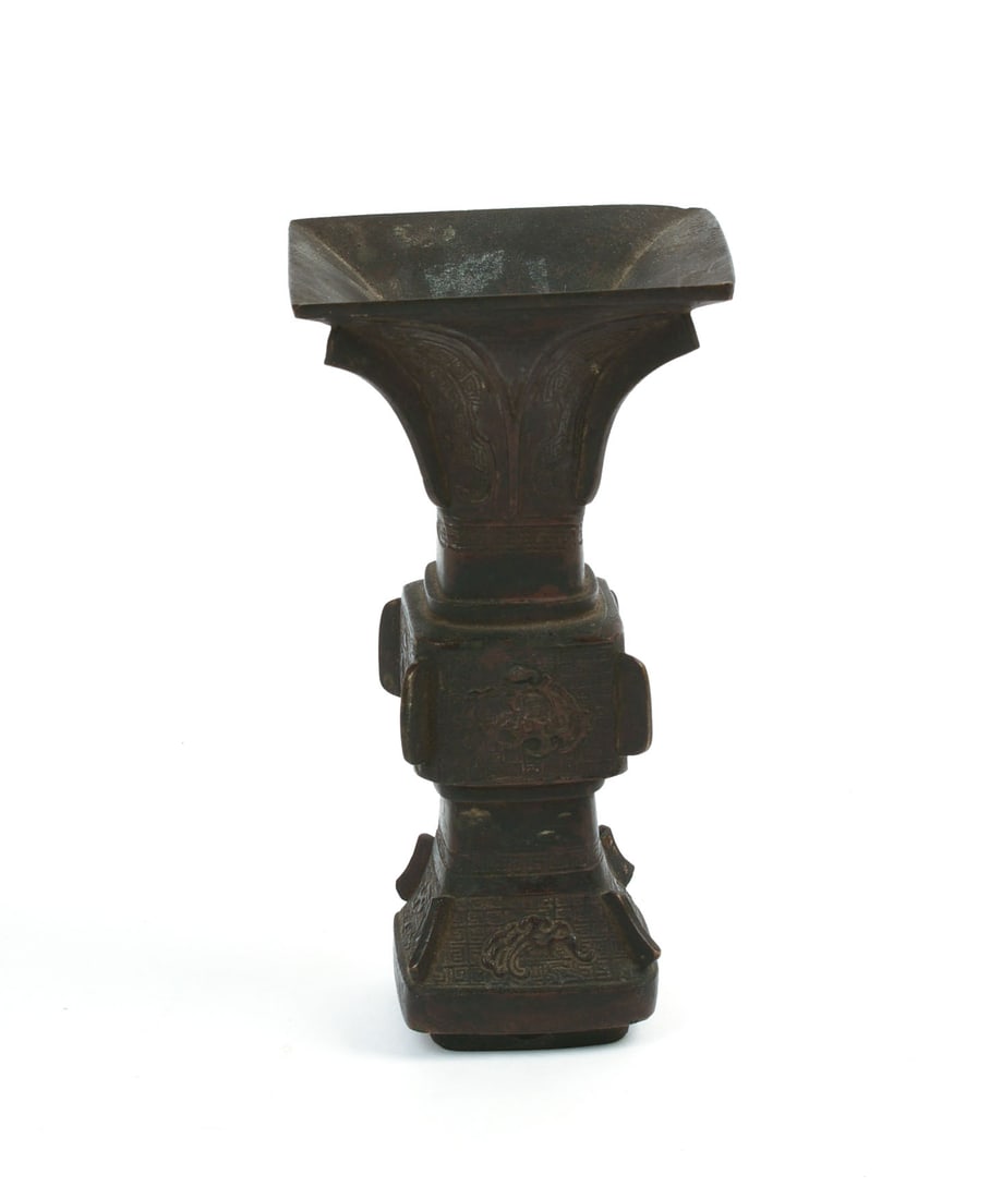 Grand Tour Bronze Vase.: Height 6 inches.