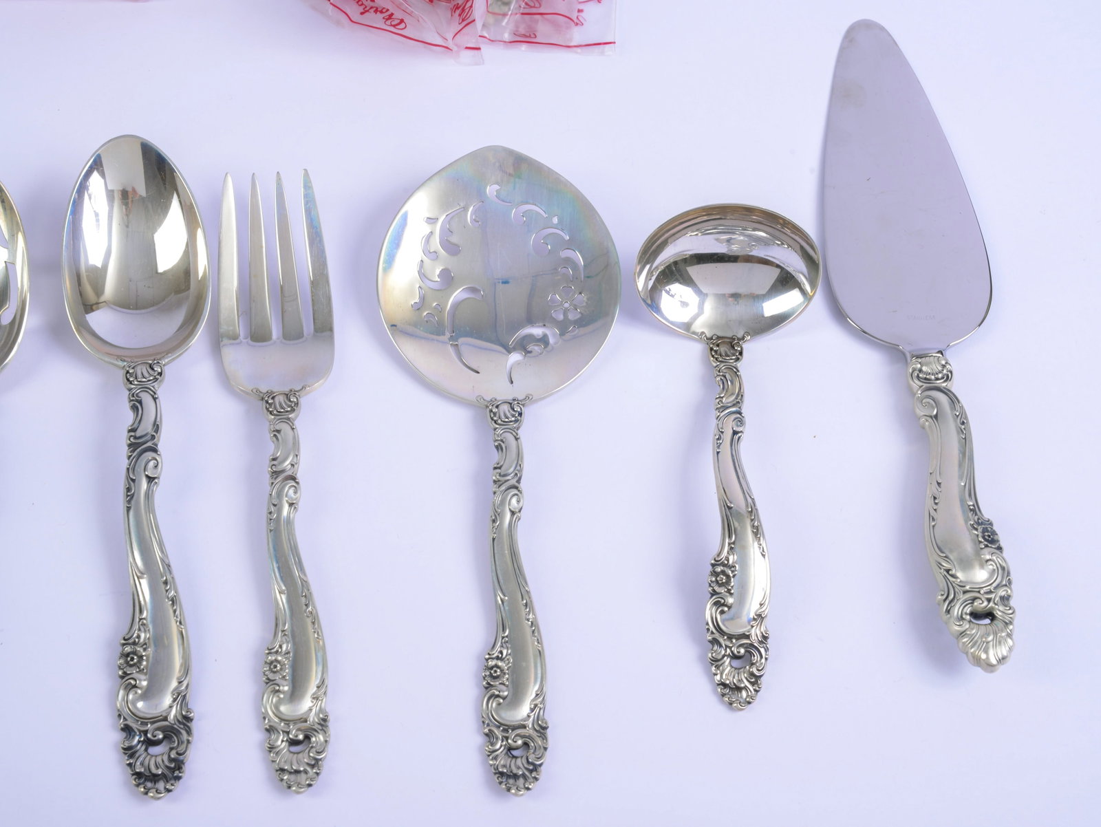 Gorham Sterling Flatware Service. - 5