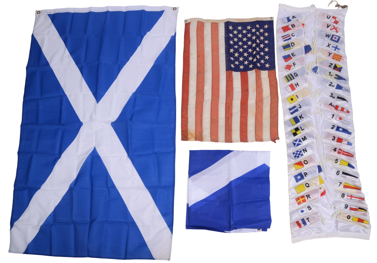 Signal Flags and an American Flag. (1 of 3)