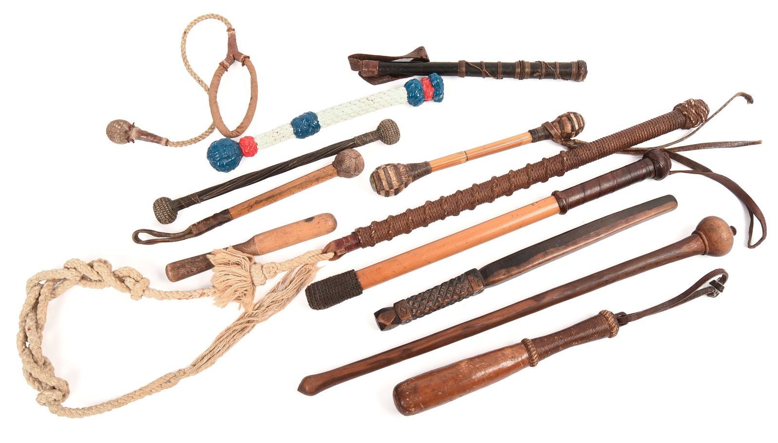 Cat O' Nine Tails and Other Clubs and Implements. (1 of 2)