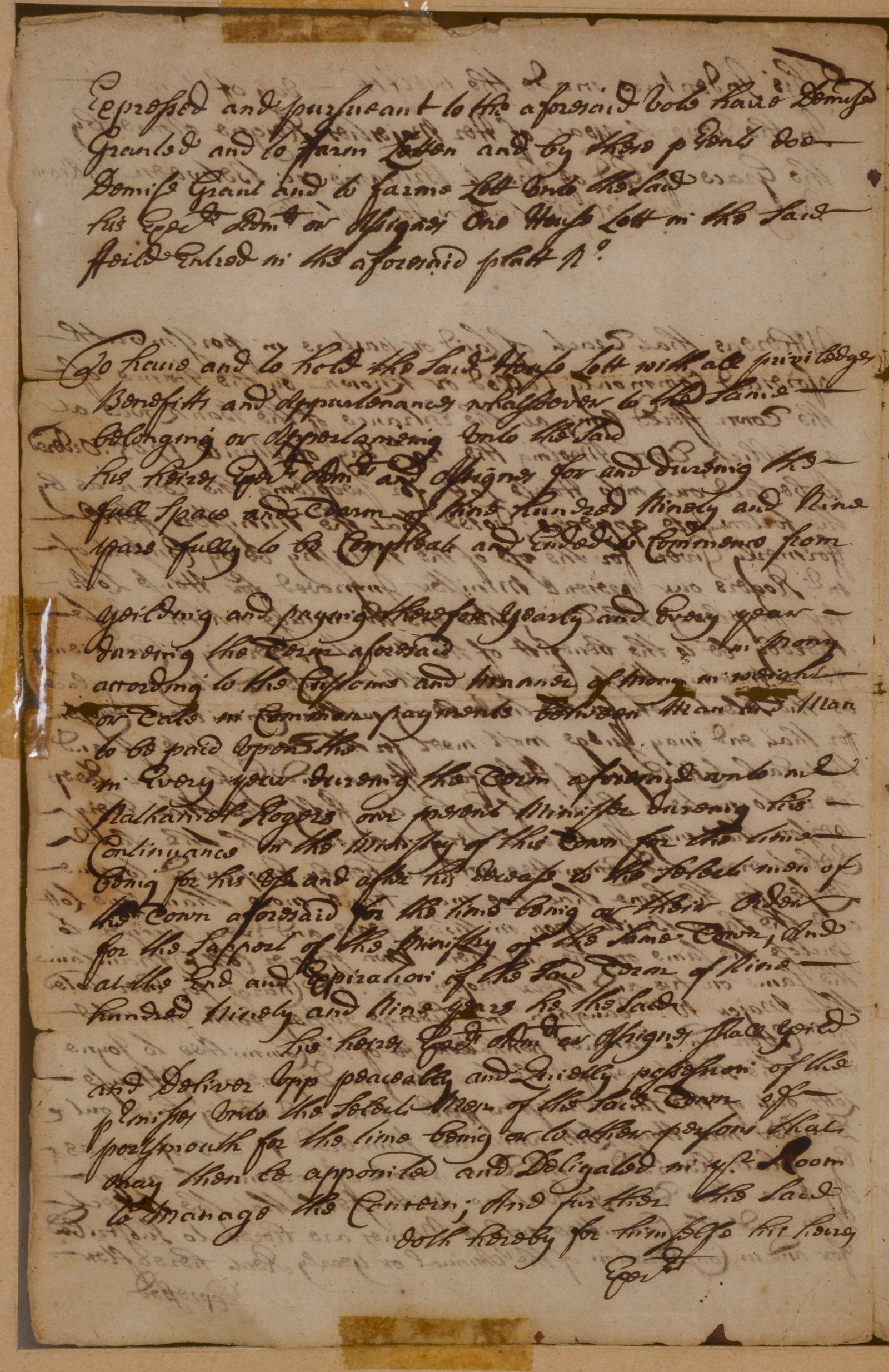 1712 Indenture Certificate. - 5