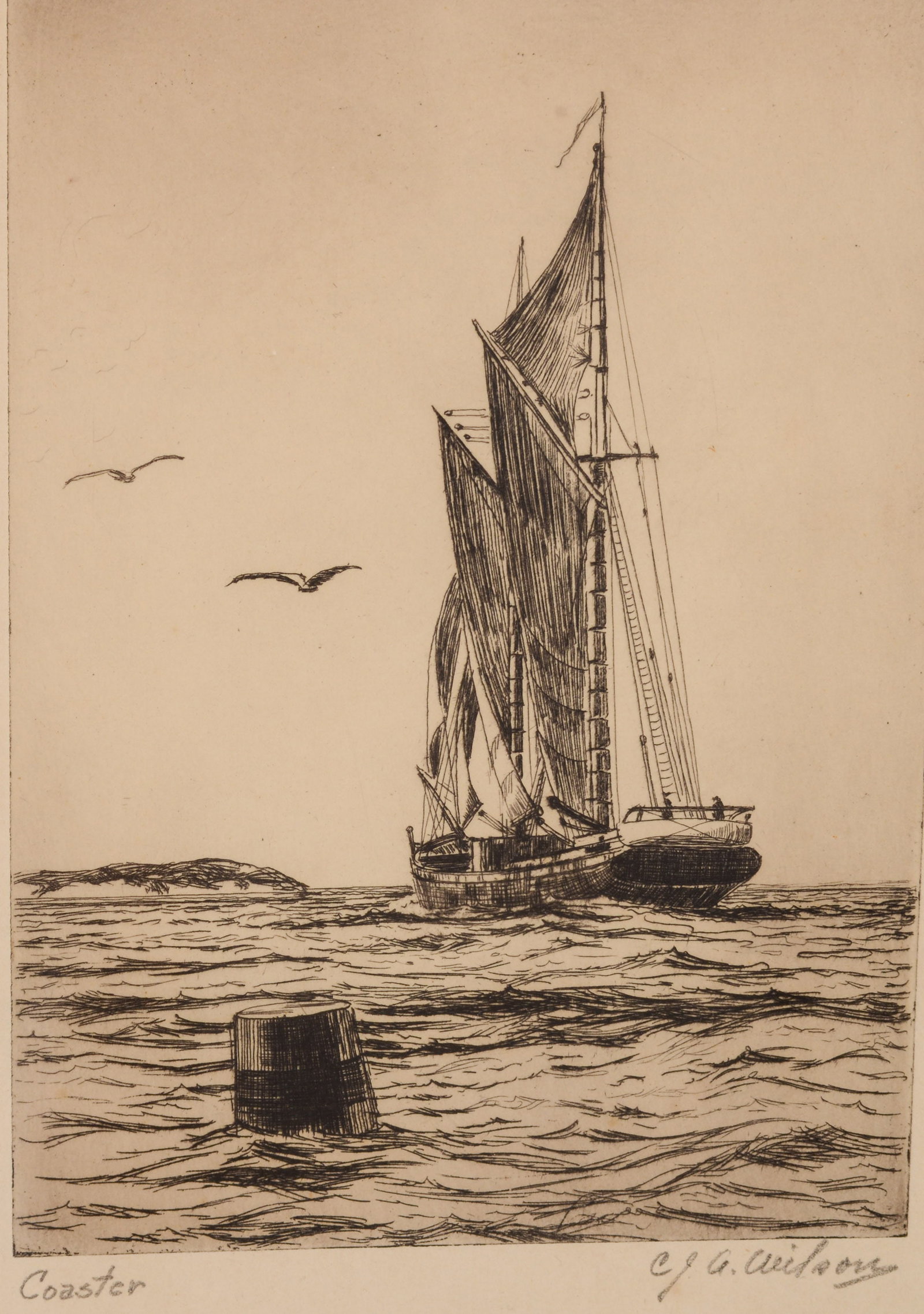 Charles J.A. Wilson. Coaster. - 2