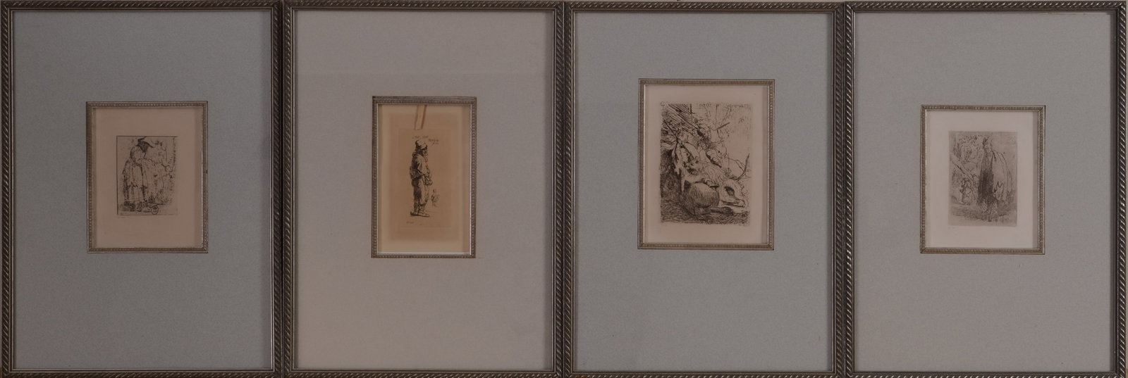 Four Framed Lithographs, After Rembrandt Harmenszoon van Rijn. (1 of 4)