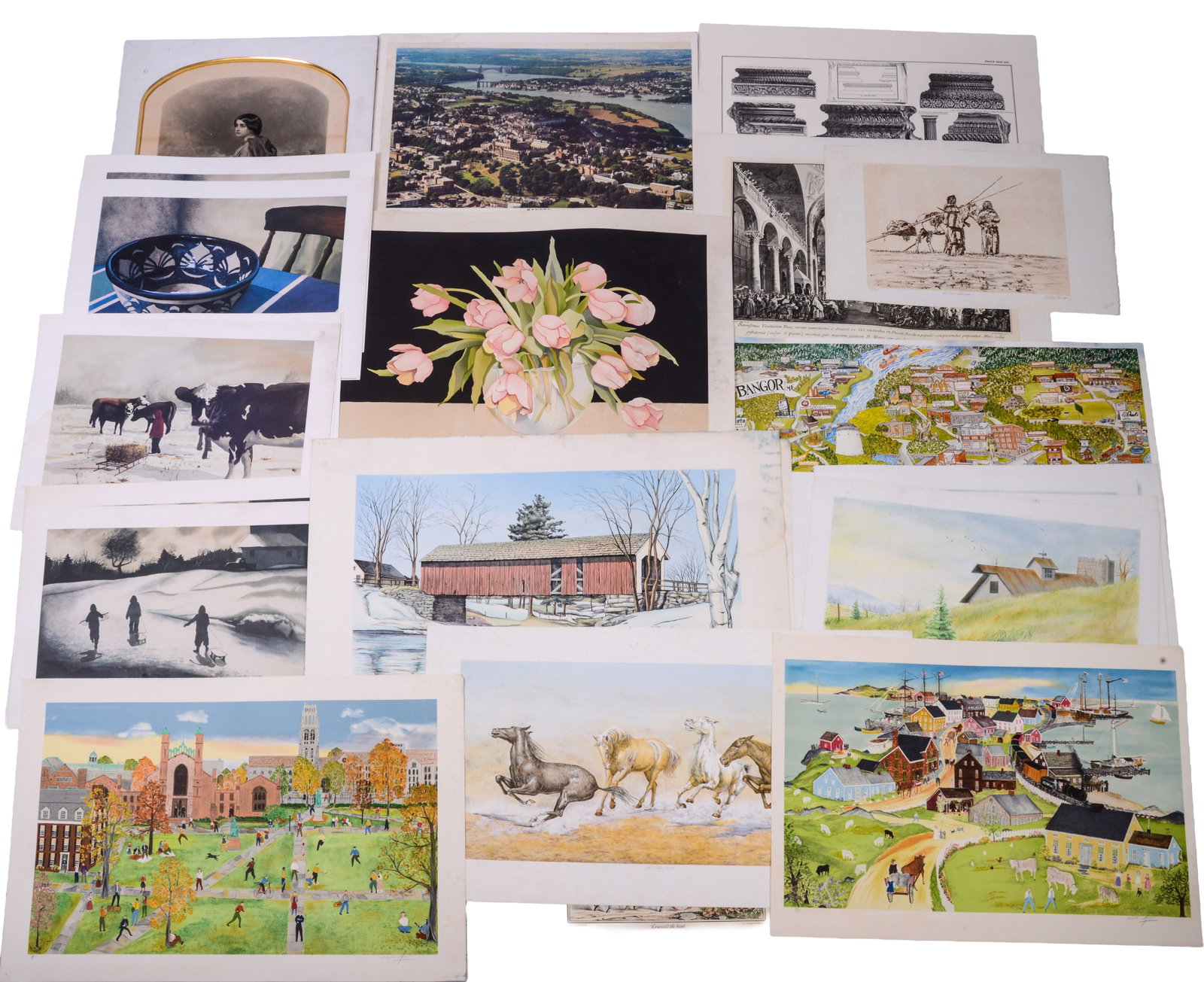 Large Collection of Prints. (1 of 12)