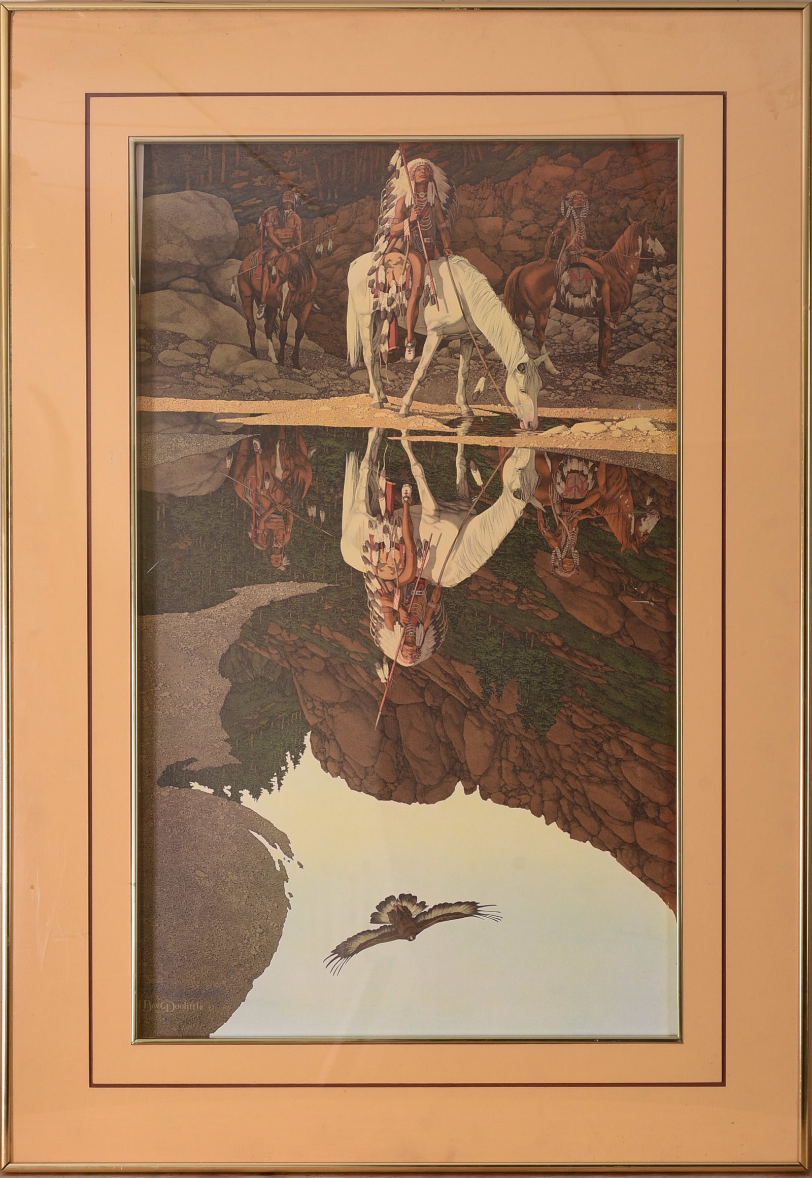 Bev Doolittle Lithograph. (1 of 3)