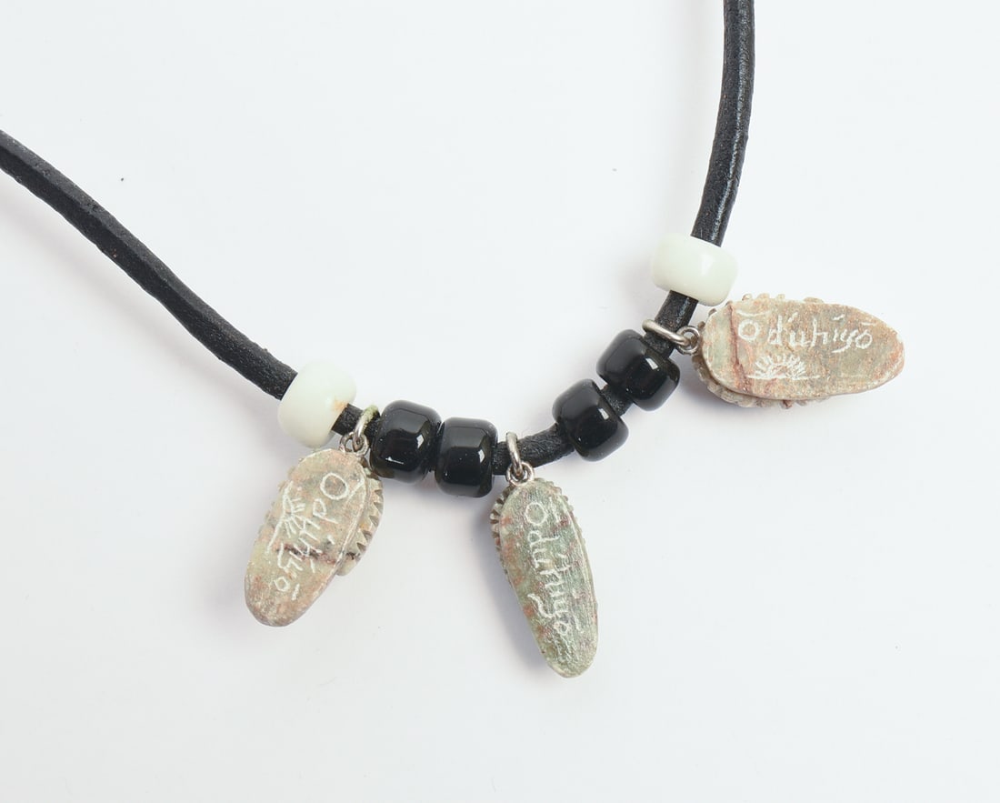 Ten Native American Beaded Necklaces. - 7