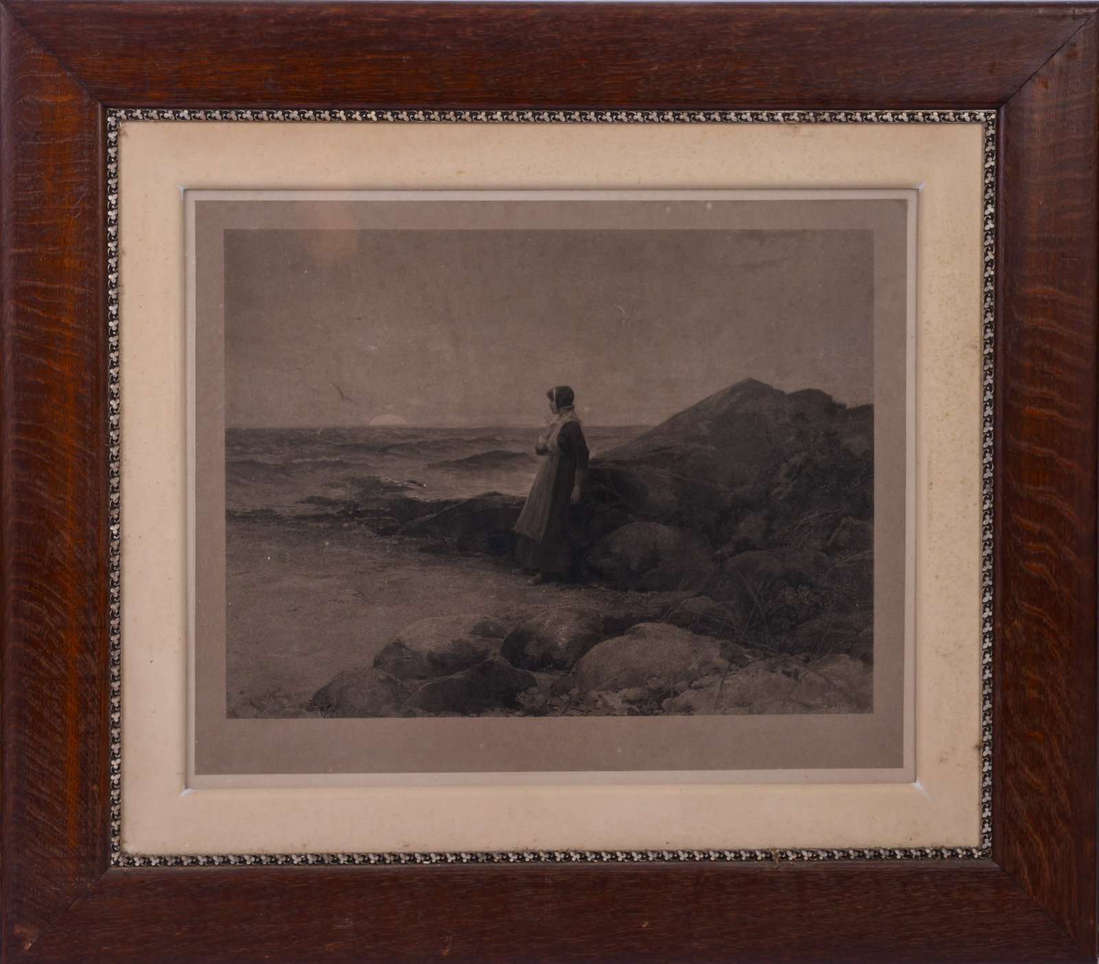 Print, After Winslow Homer: Sheet 28 x 34 inches. In a walnut frame, 36 x 40 inches.