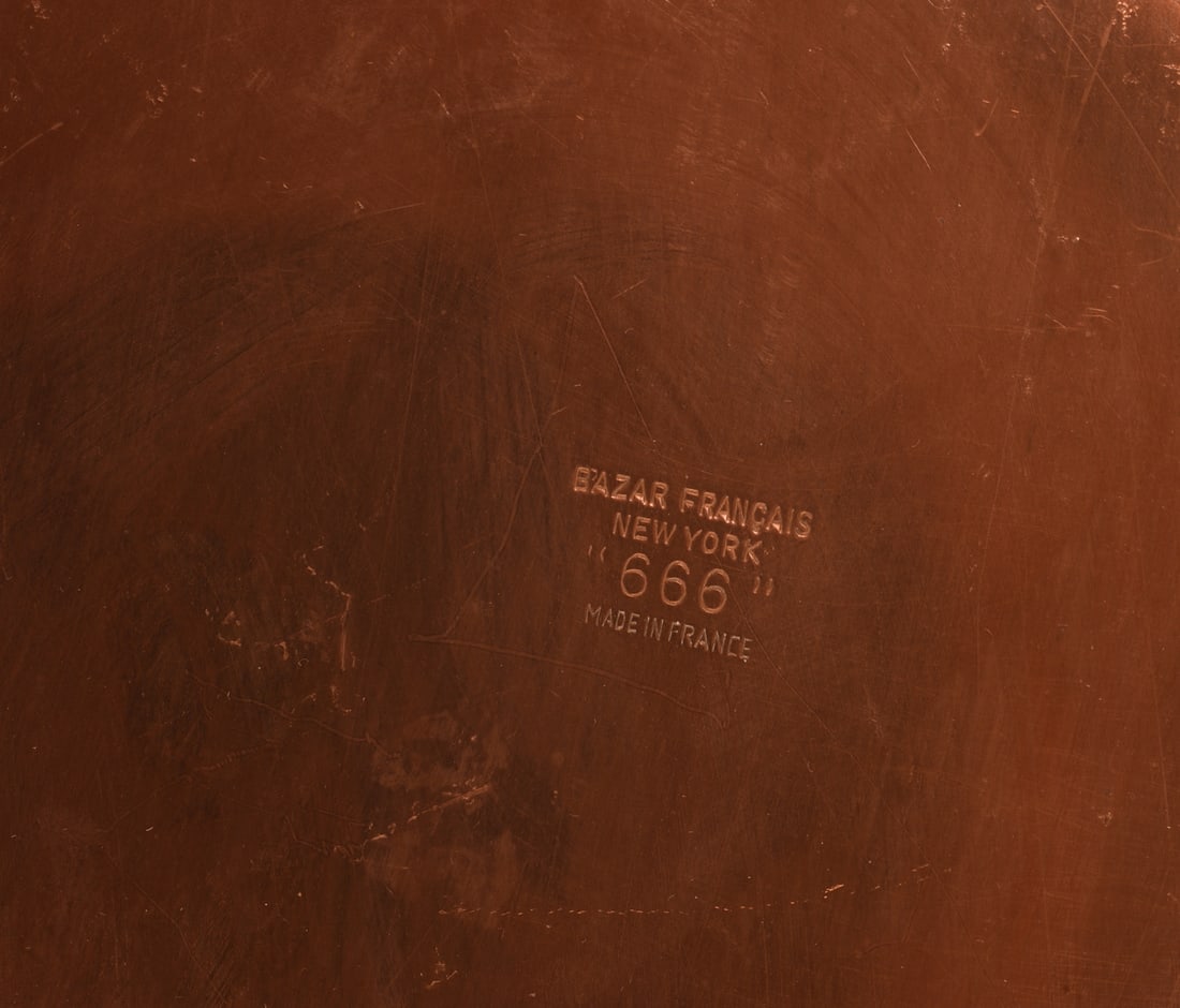 Two Copper Pans. - 2