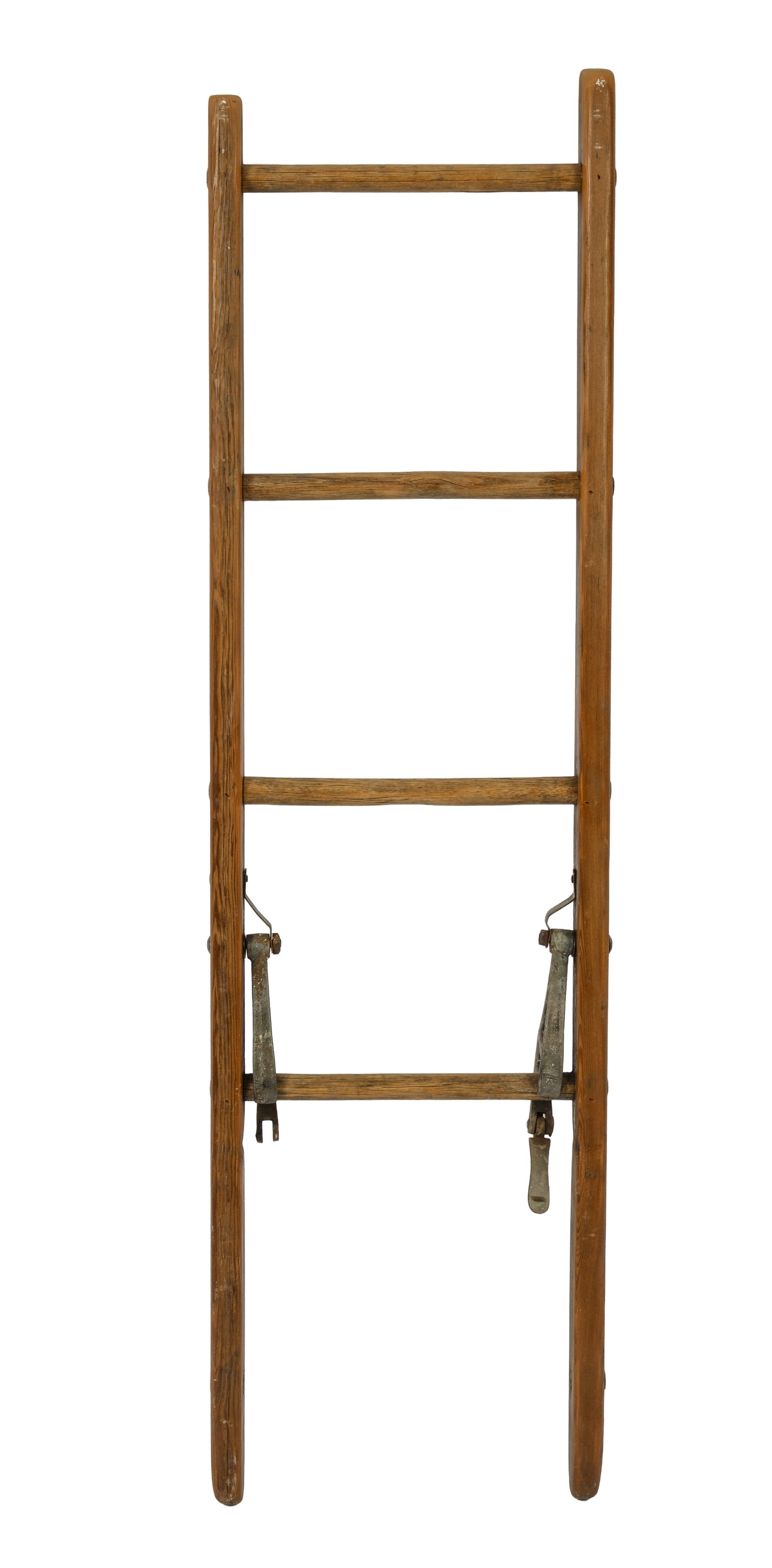 Antique Ladder: 54 x 16 inches.