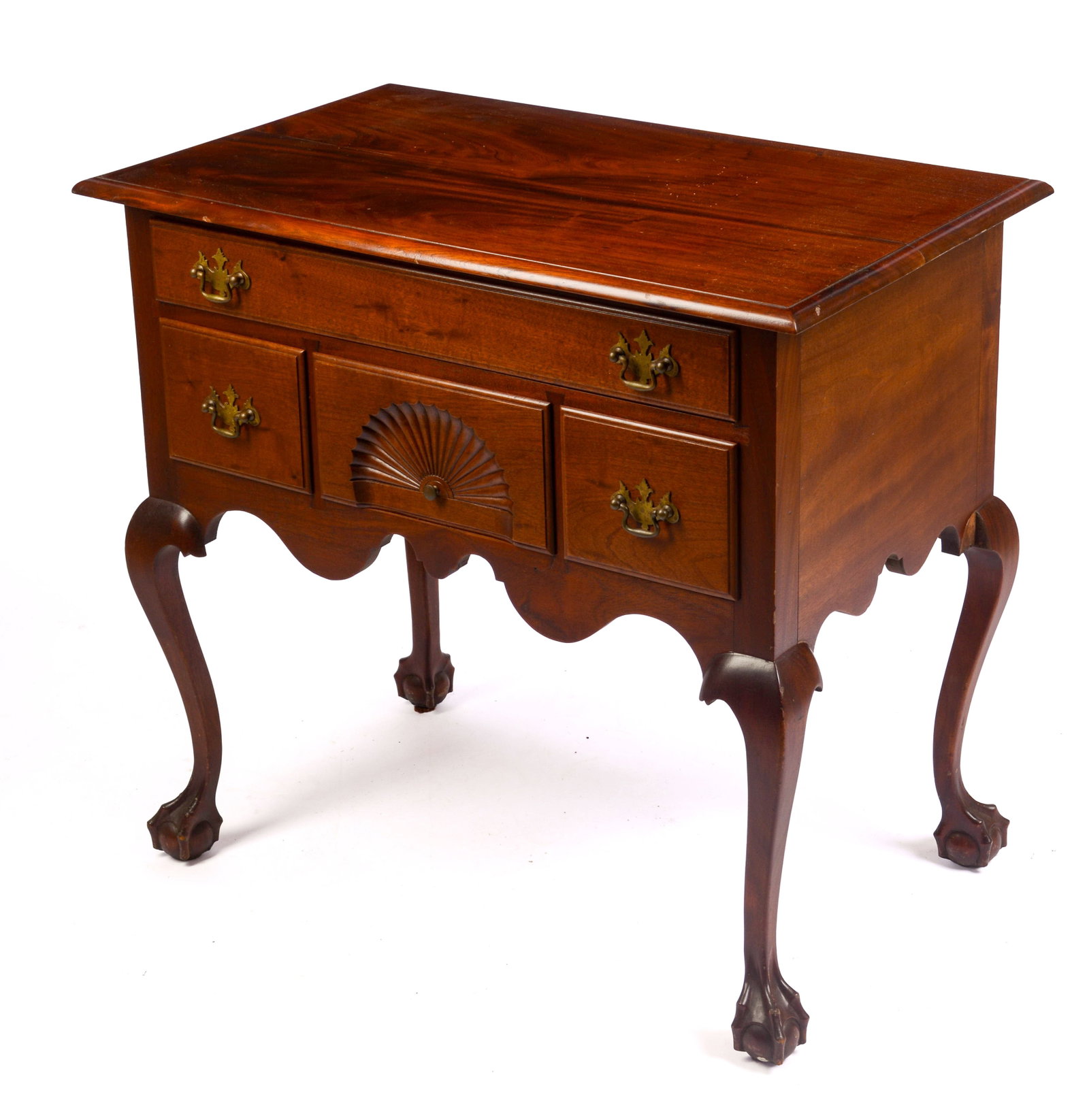 CHIPPENDALE STYLE LOWBOY. (1 of 5)