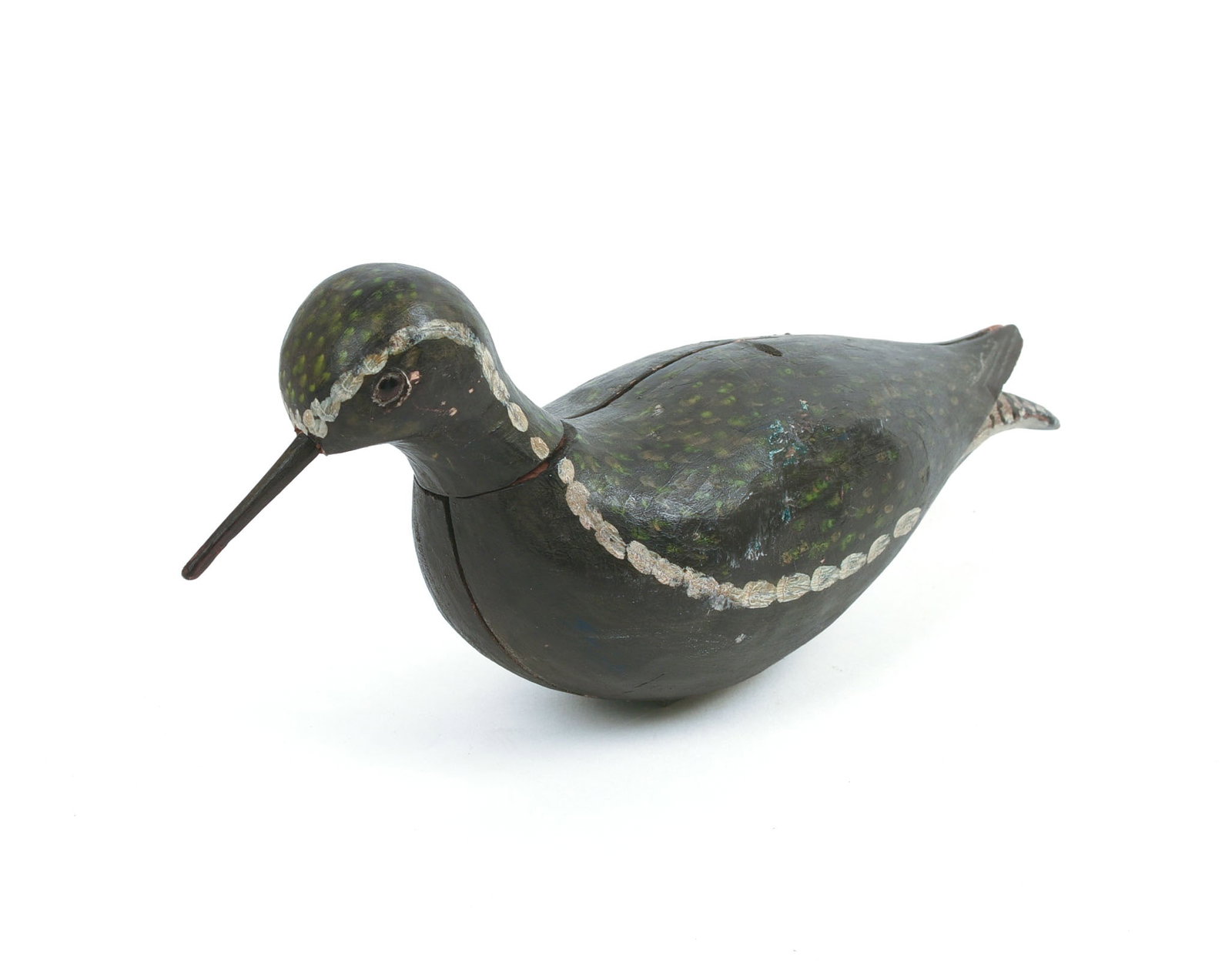 MASSACHUSETTS 'SUITCASE' GOLDEN PLOVER DECOY. (1 of 8)