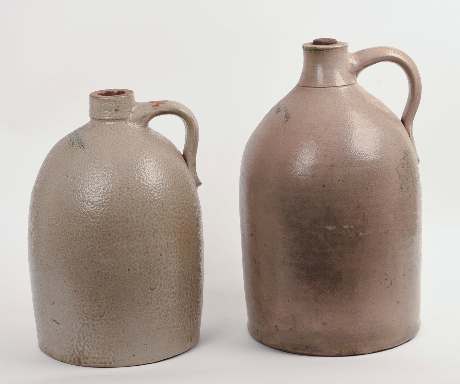 TWO LARGE STONEWARE JUGS. - 6