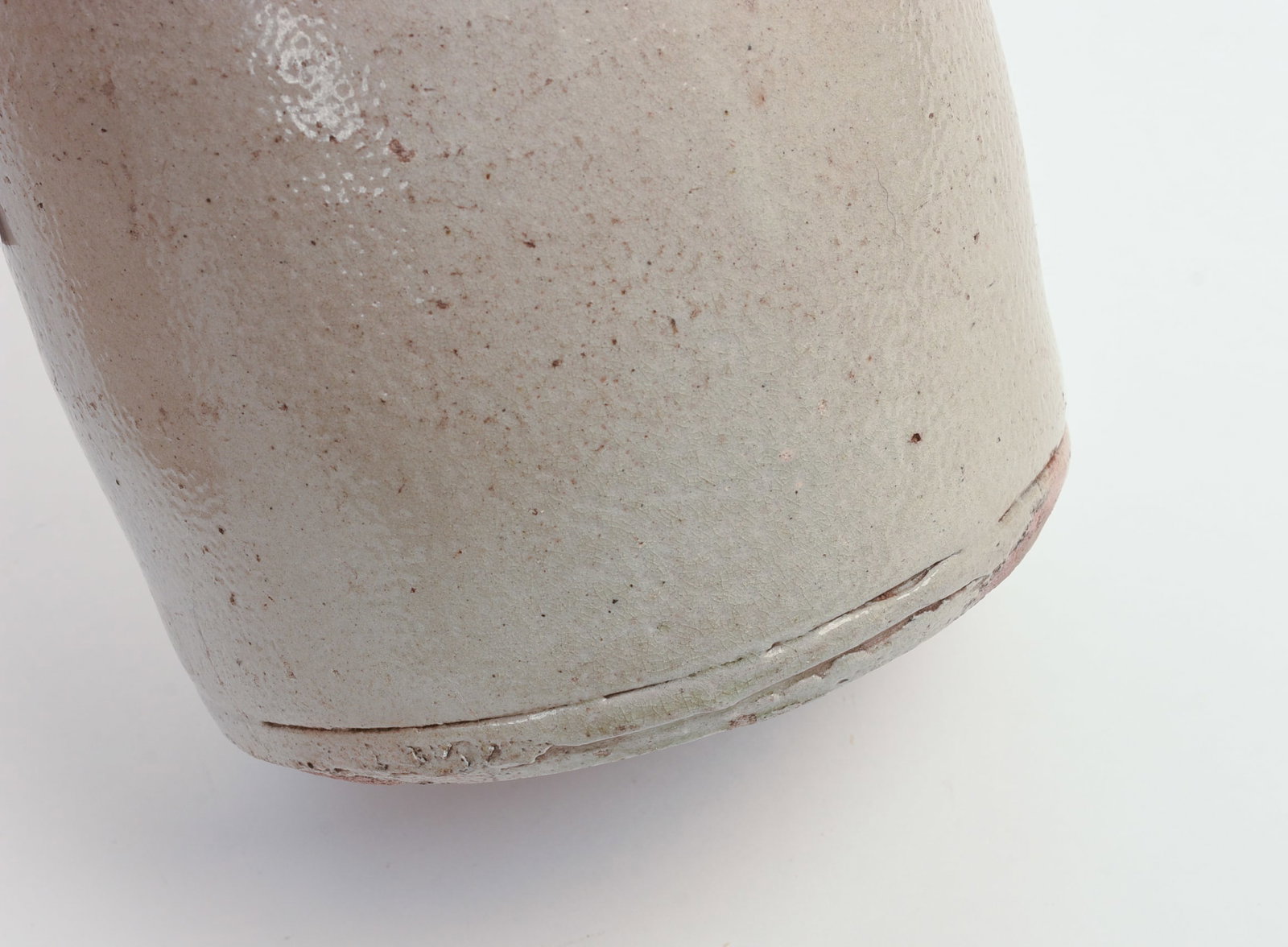 THREE STONEWARE JUGS. - 9