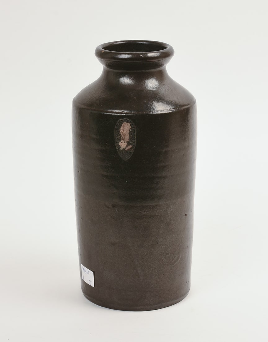 19TH CENTURY STONEWARE JAR. - 3