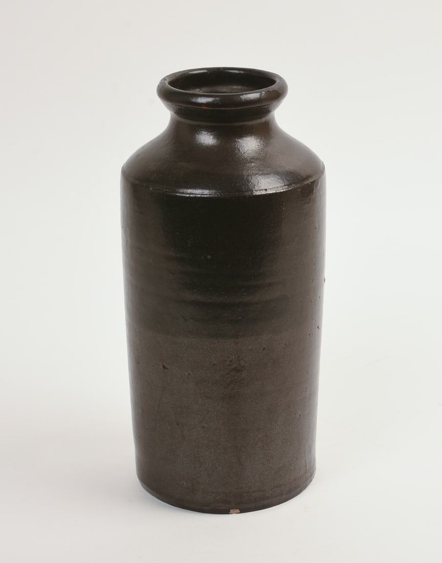 19TH CENTURY STONEWARE JAR. - 4