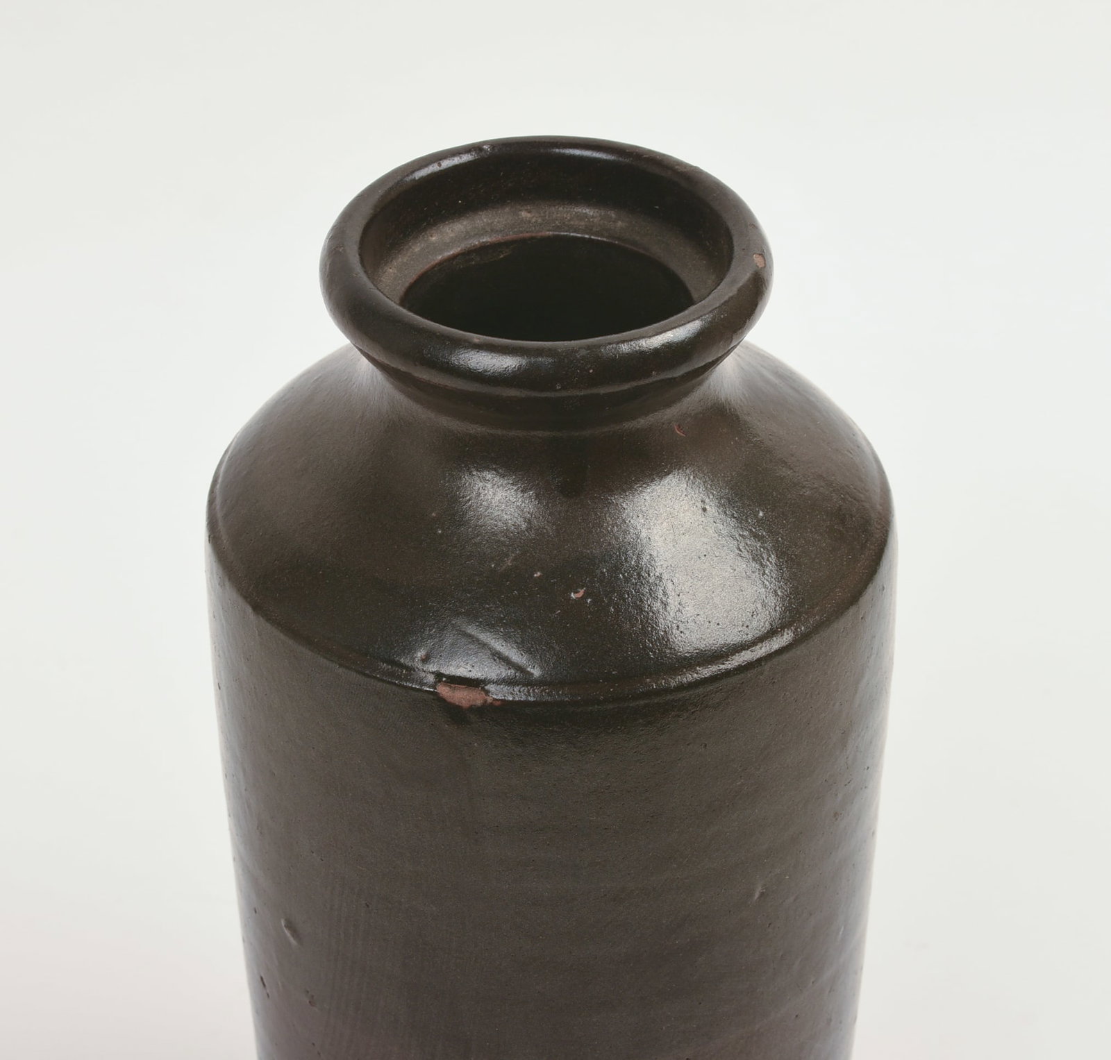 19TH CENTURY STONEWARE JAR. - 6