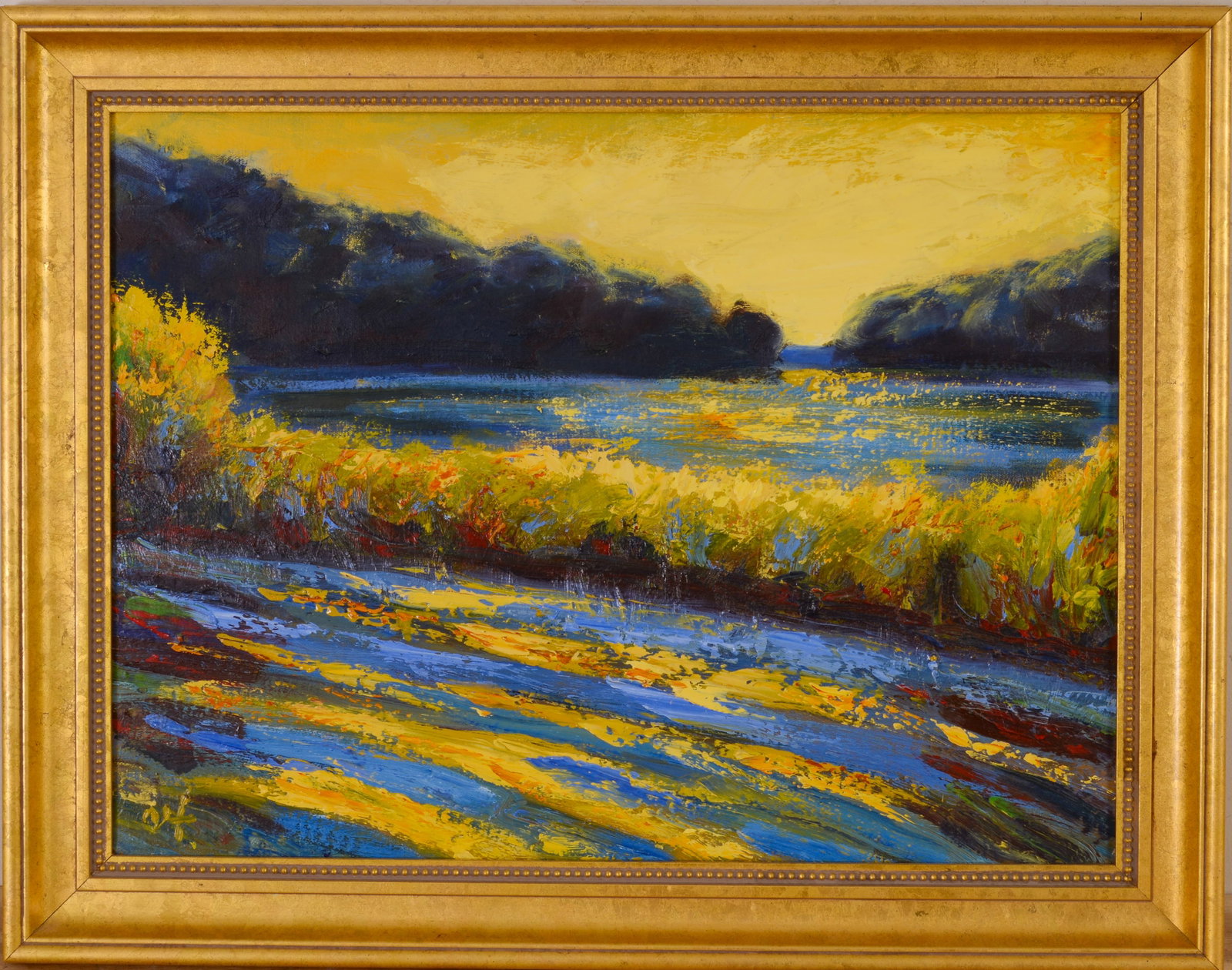 ELIZABETH VON HUENE. GOLDEN FIELDS. (1 of 3)