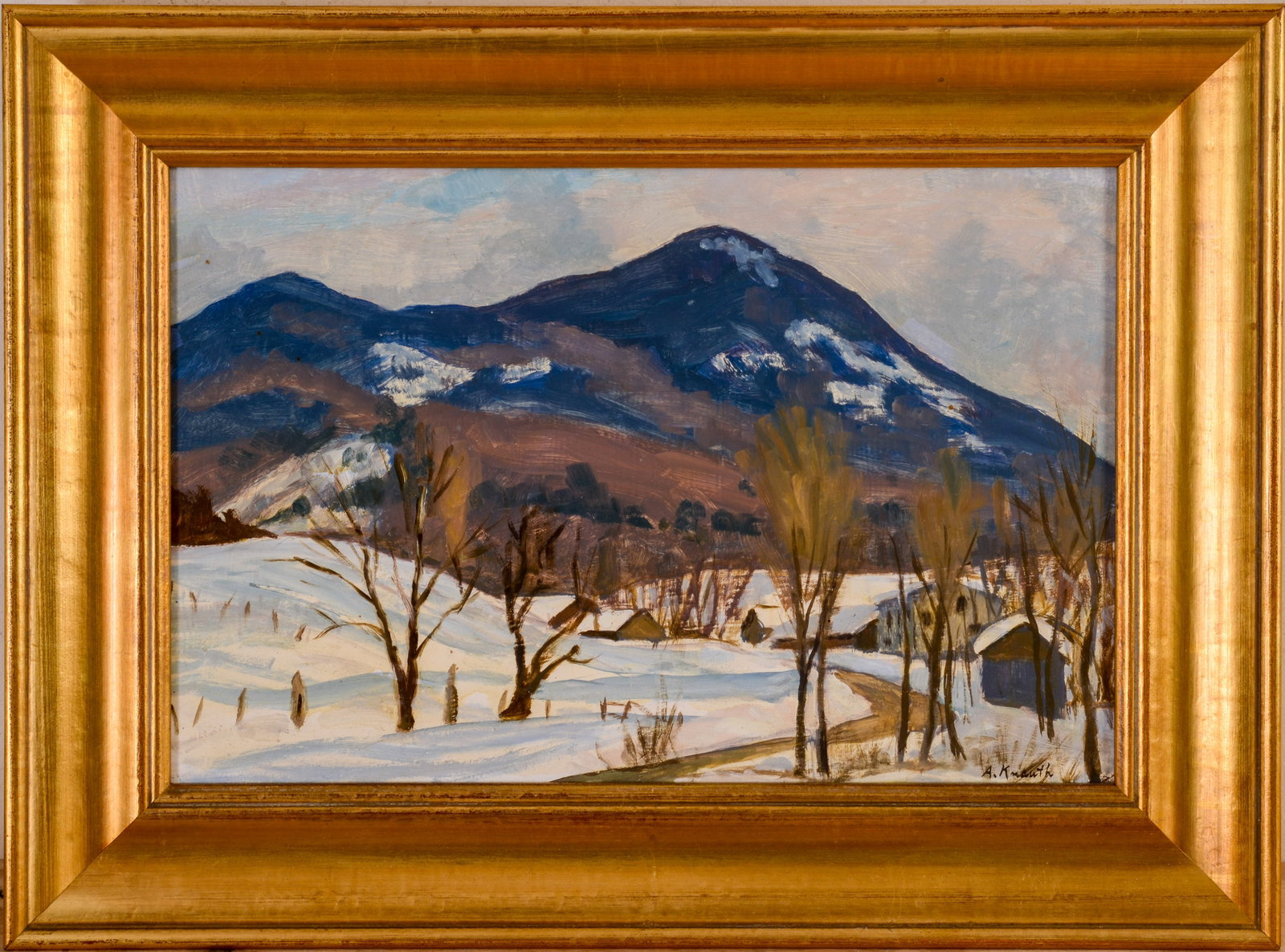 ARNOLD WHITMAN KNAUTH II (1918-2017). NEW HAMPSHIRE VALLEY. (1 of 3)