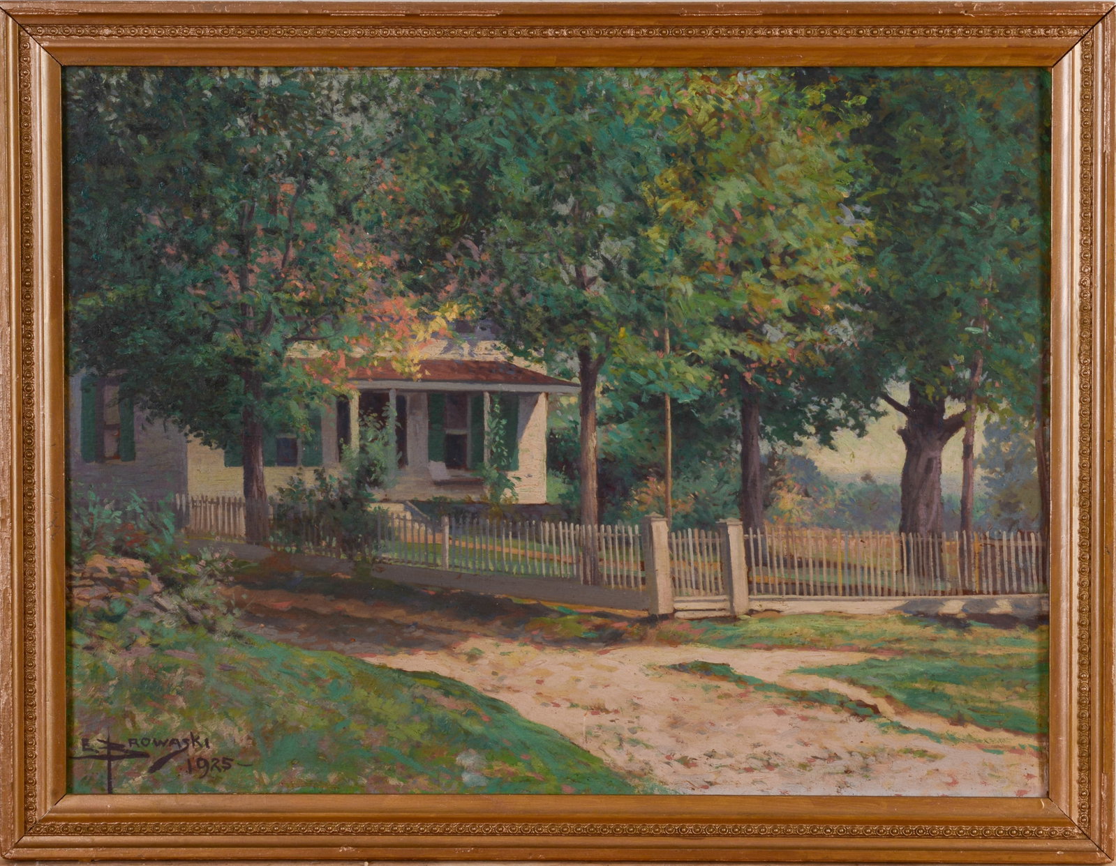 EDWARD BROWASKI (1869 - 1939). CAMPBELL HOMESTEAD. (1 of 3)