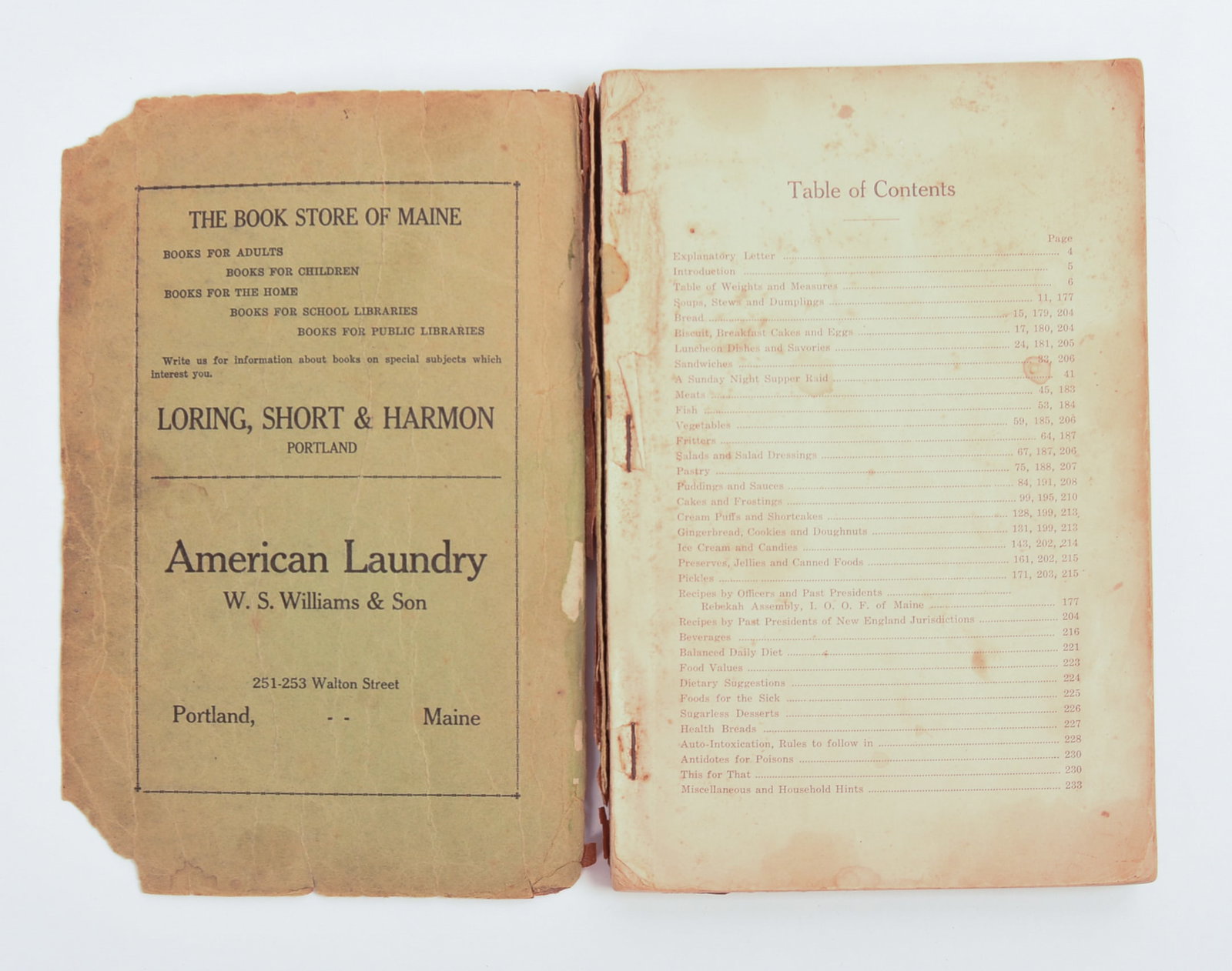 PINE TREE STATE REBEKAH COOKBOOK. - 2