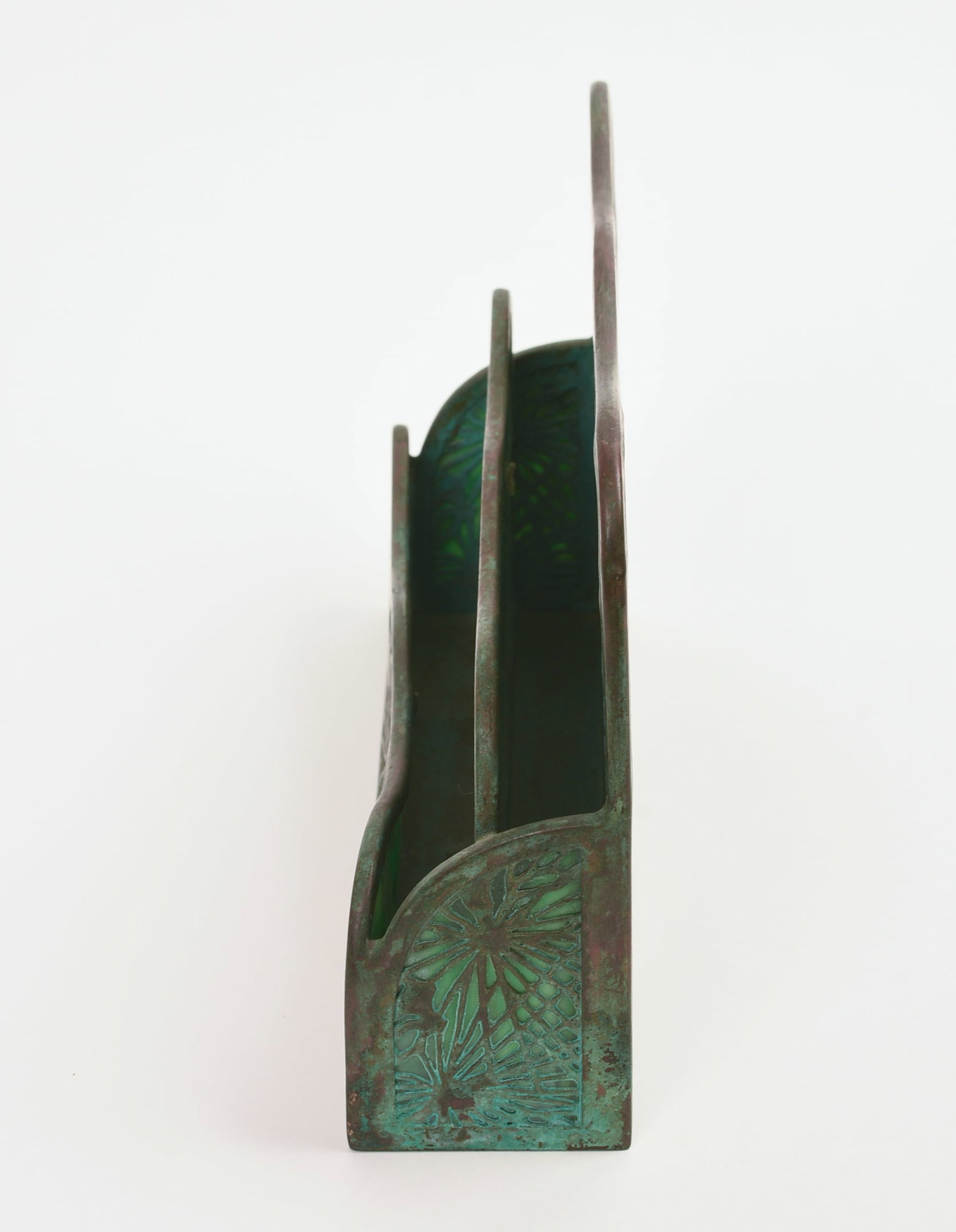 TIFFANY STUDIOS LETTER HOLDER. - 2