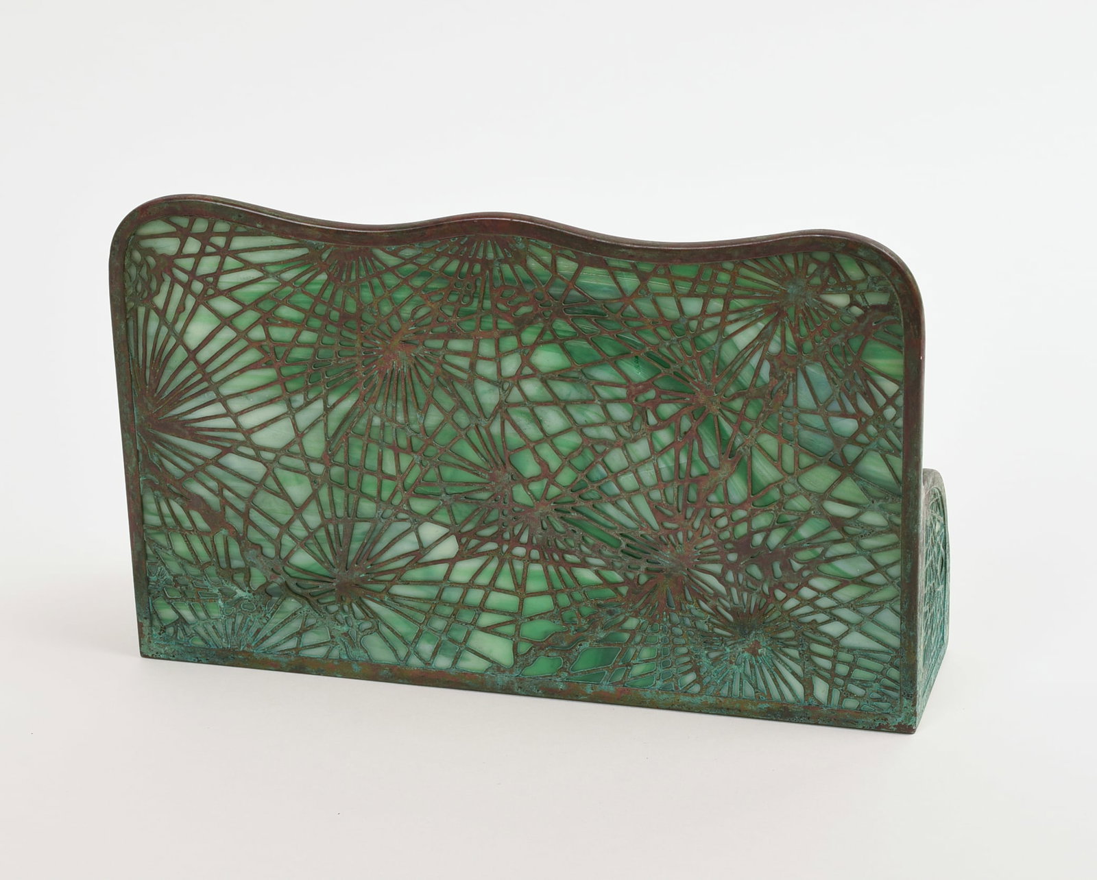 TIFFANY STUDIOS LETTER HOLDER. - 3