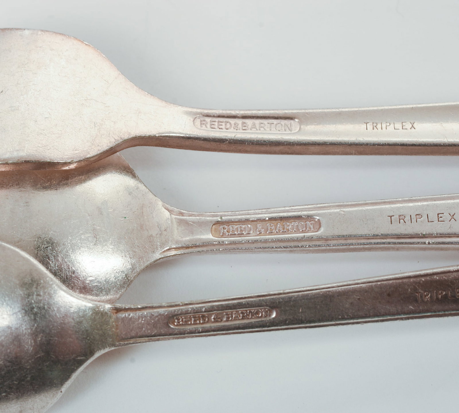 BURLINGTON RAILROAD SILVERPLATE FLATWARE SET. - 6