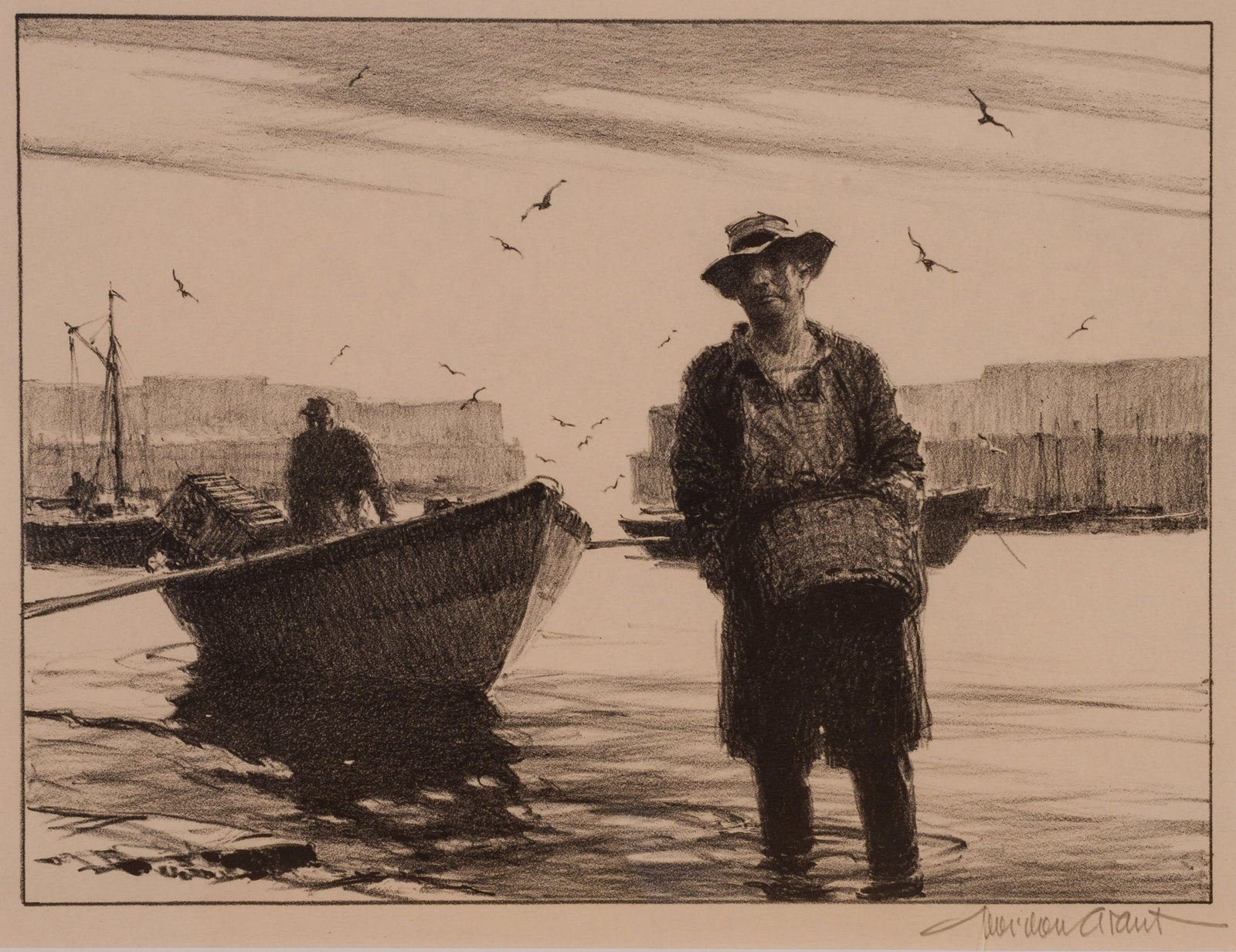 GORDON GRANT. TWO LITHOGRAPHS. - 3