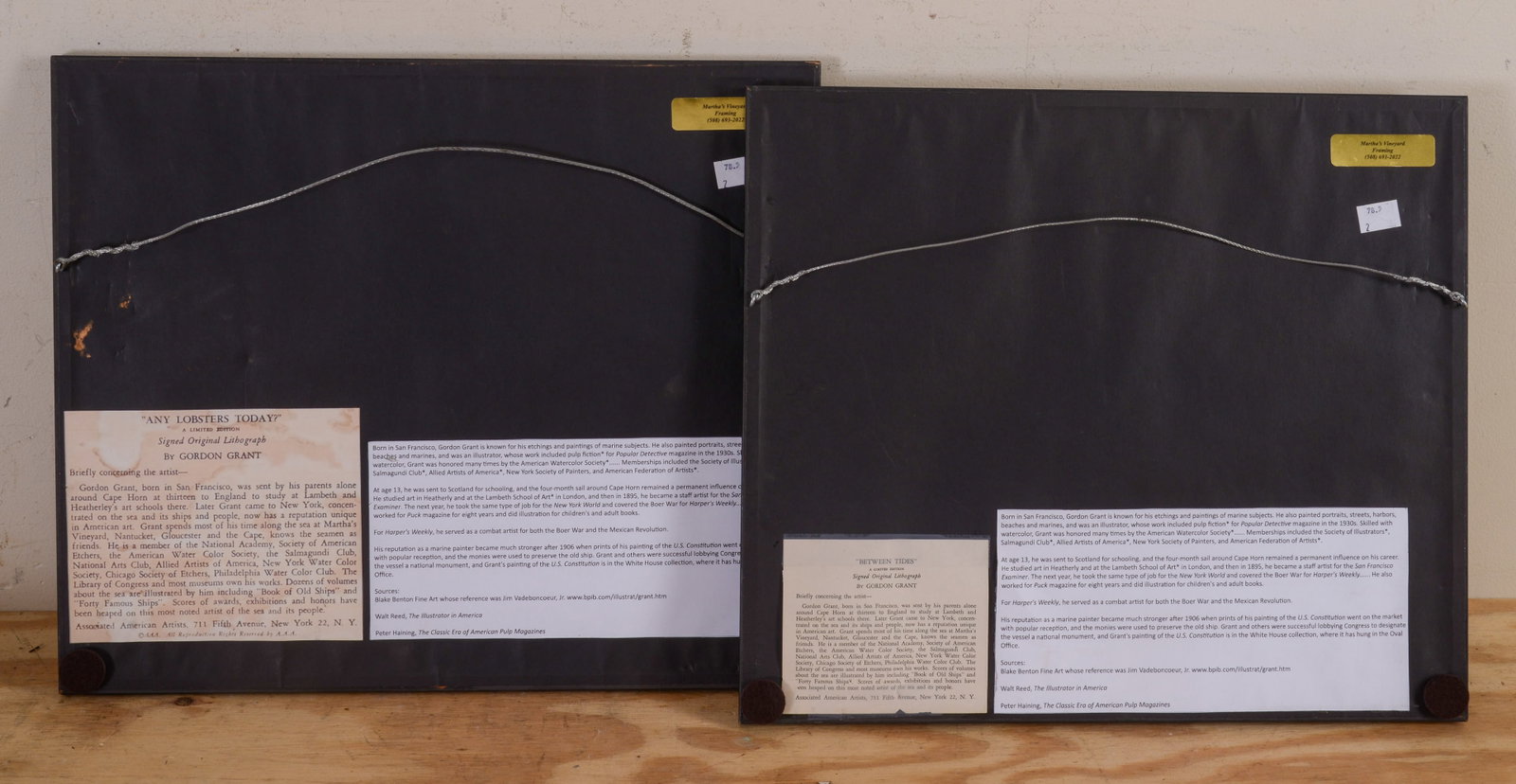 GORDON GRANT. TWO LITHOGRAPHS. - 4