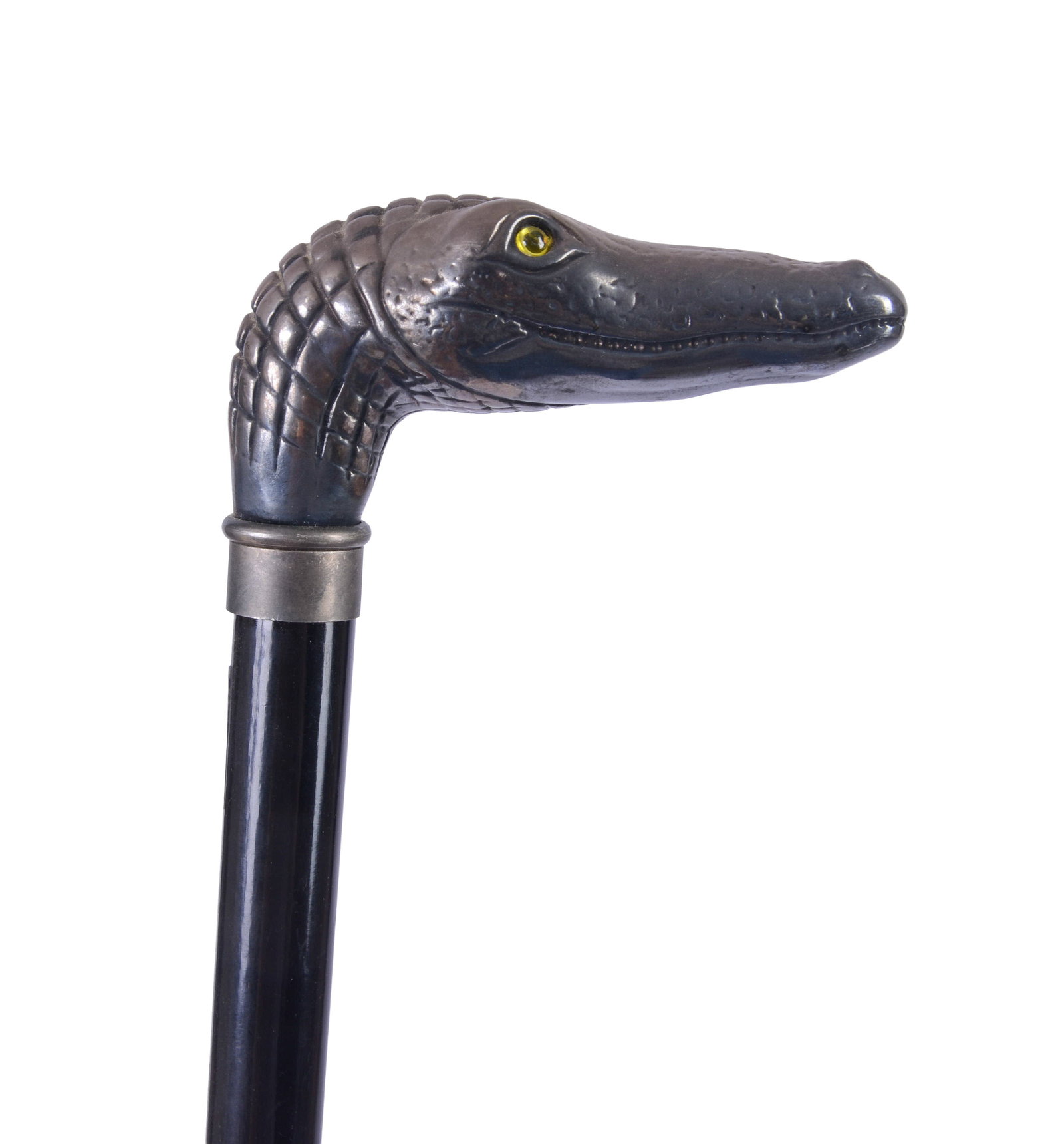 CANE WITH ALLIGATOR HANDLE. (1 of 5)