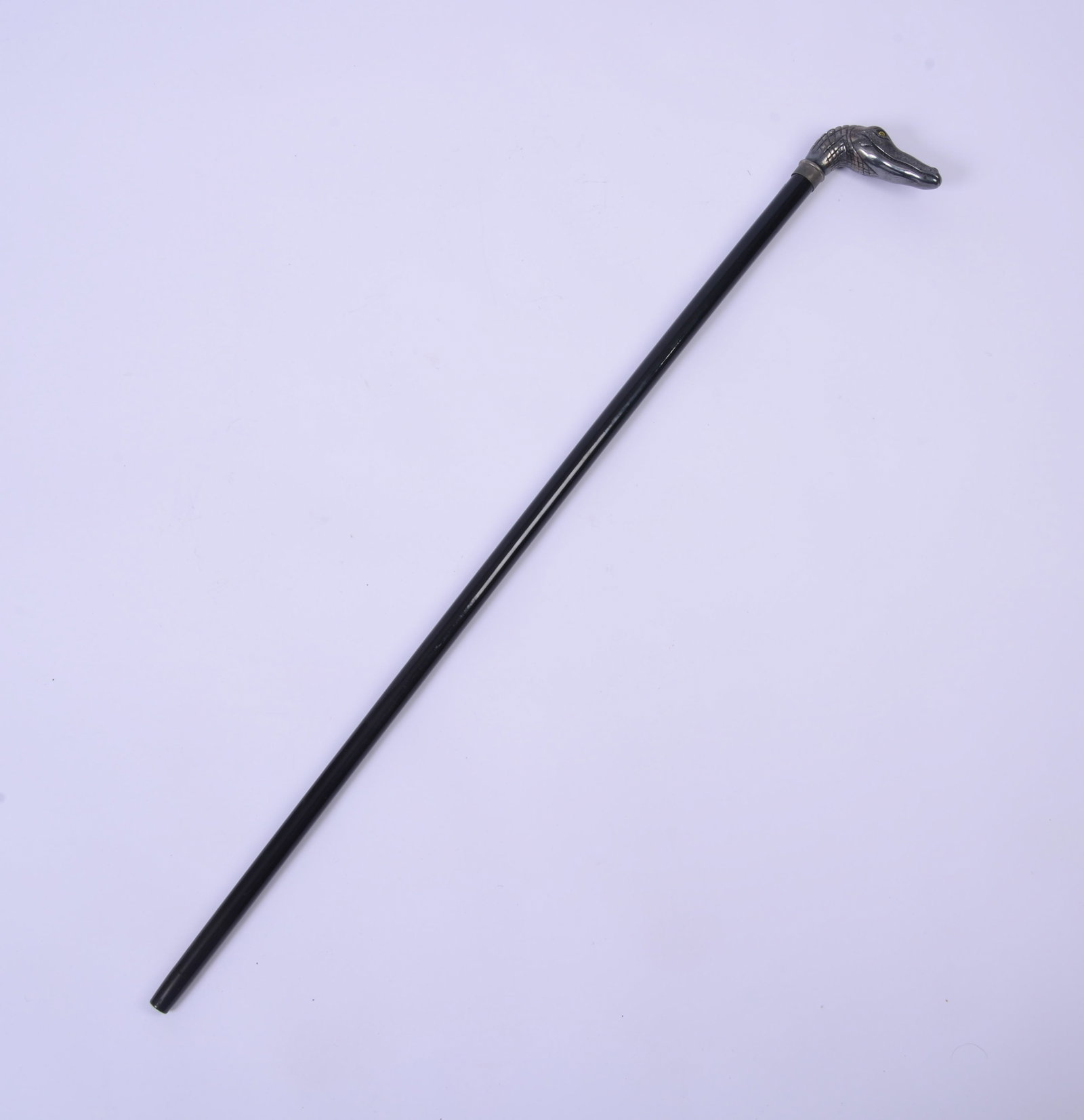 CANE WITH ALLIGATOR HANDLE. - 5