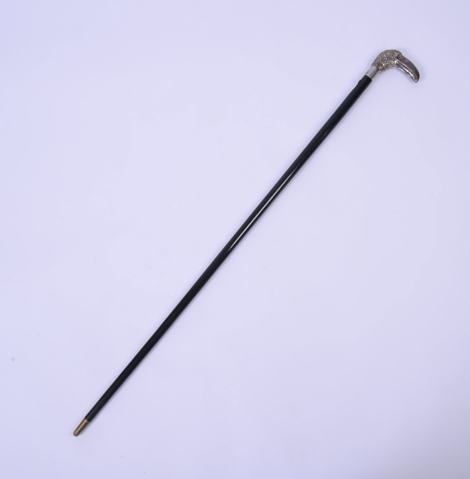CANE WITH BIRD HANDLE. - 5