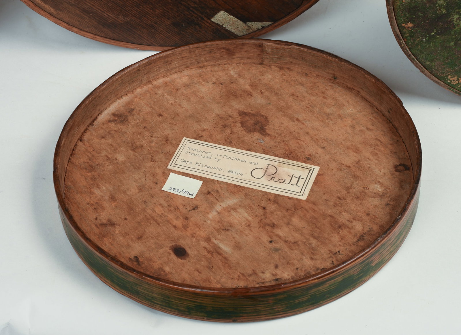 FOUR BALE-HANDLED PANTRY BOXES. - 7