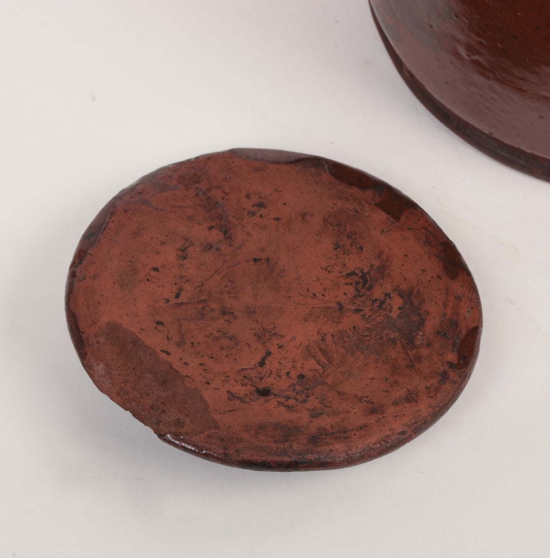 REDWARE BATTER PITCHER. - 4