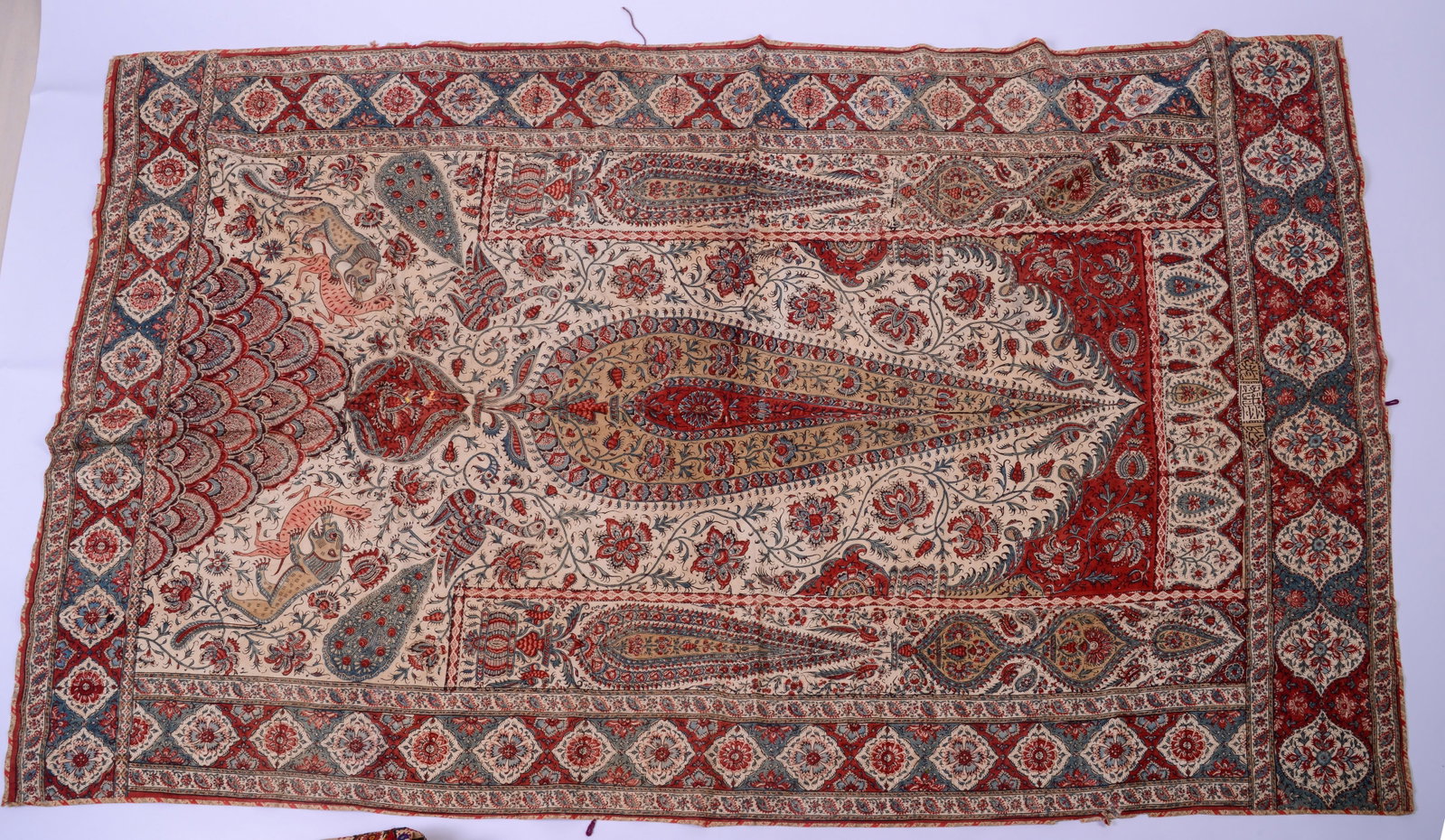 TWO INDIAN TEXTILES. - 4